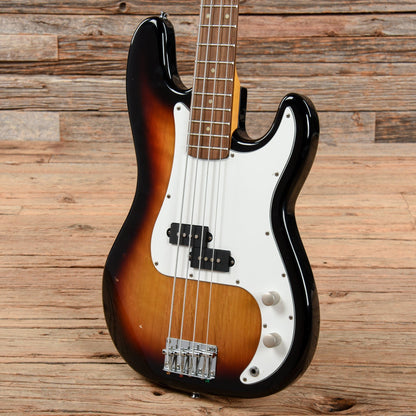 SX Guitars Vintage Series Bass Sunburst Bass Guitars / 4-String