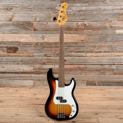 SX Guitars Vintage Series Bass Sunburst Bass Guitars / 4-String