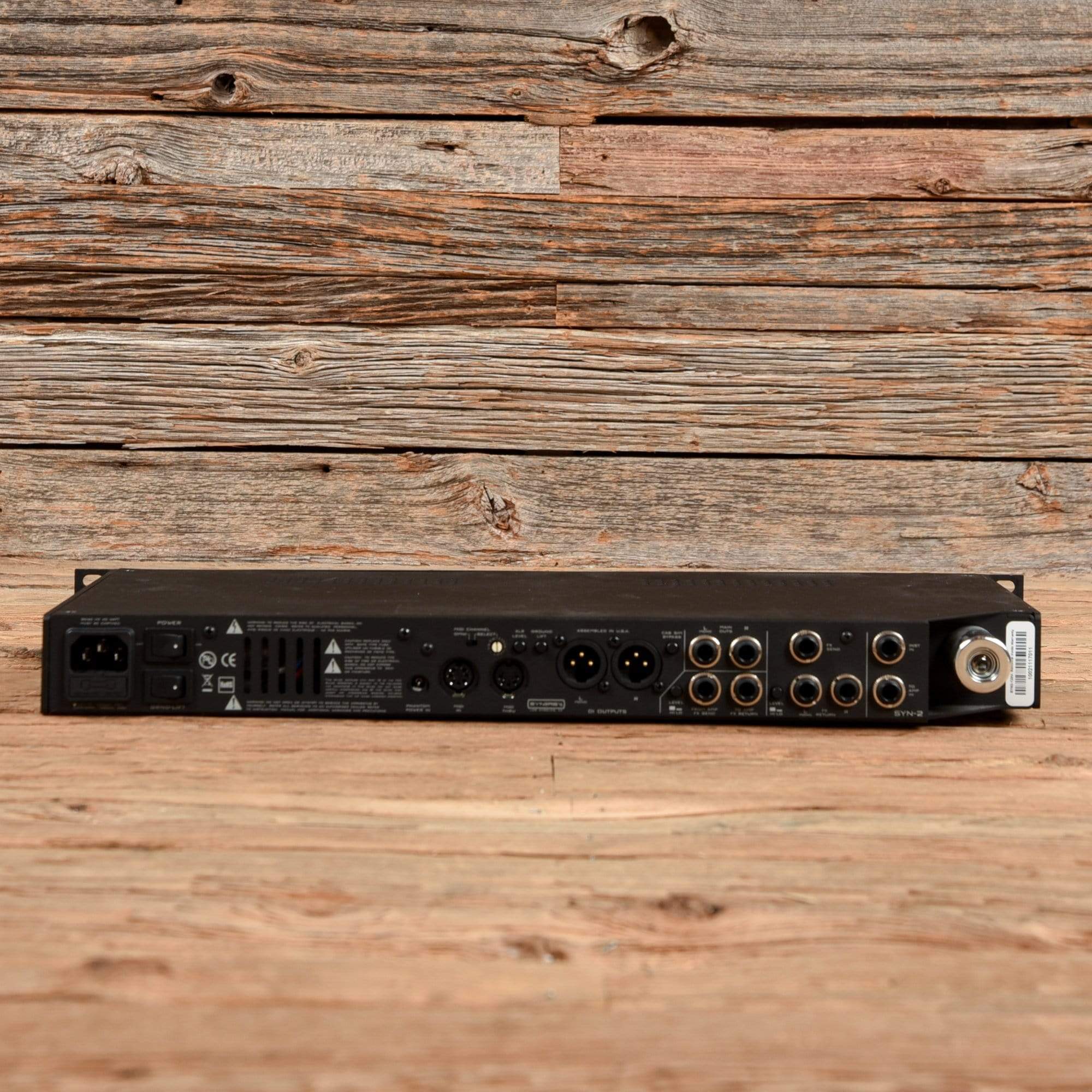Synergy SYN-2 Rack Mount Preamp w/2 Module Slots 2017 – Chicago Music ...