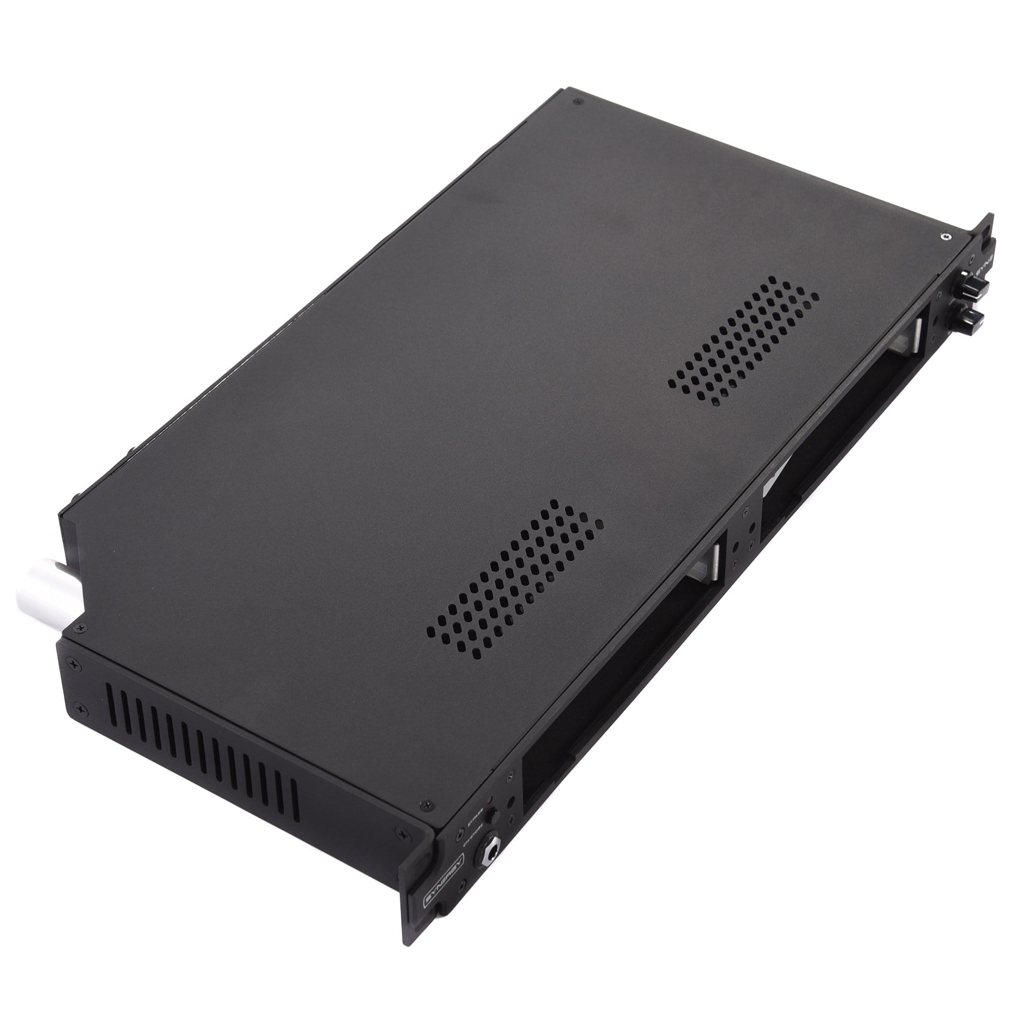 Synergy Module Rack Synergy SYN-2 Rack Mount Preamp w/Slots for Two Modules, (1) 12AX7, Ef ...