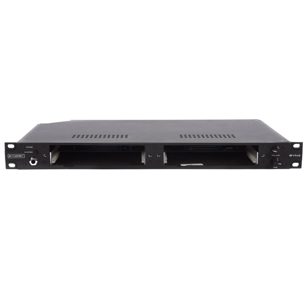 Synnex Rack Synergy SYN-2 Rack Mount Preamp w/Slots for Two Modules, (1) 12AX7, Ef ...