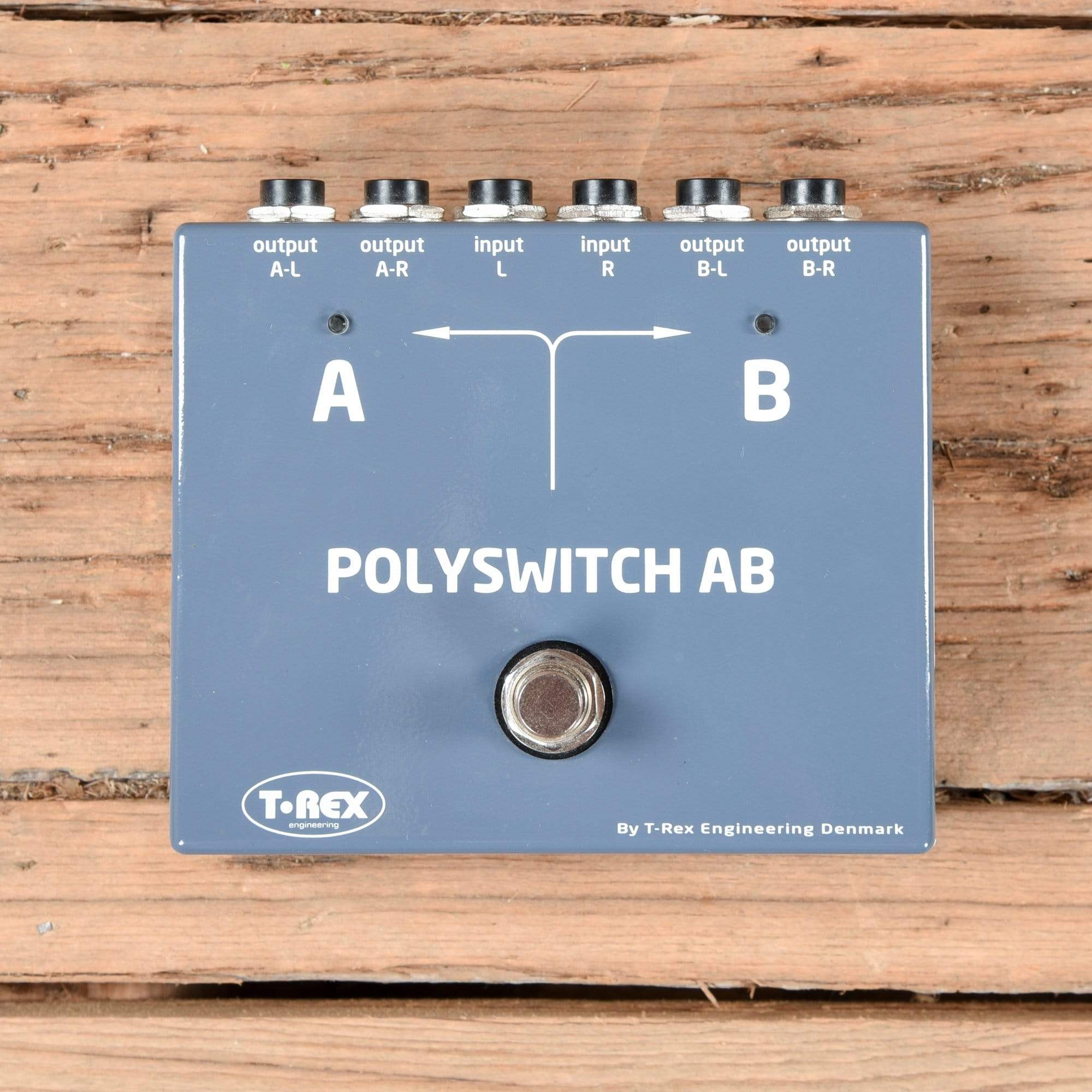 Polyswitch Structure T-Rex Polyswitch AB Stereo A/B Switch – Chicago Music Exchange