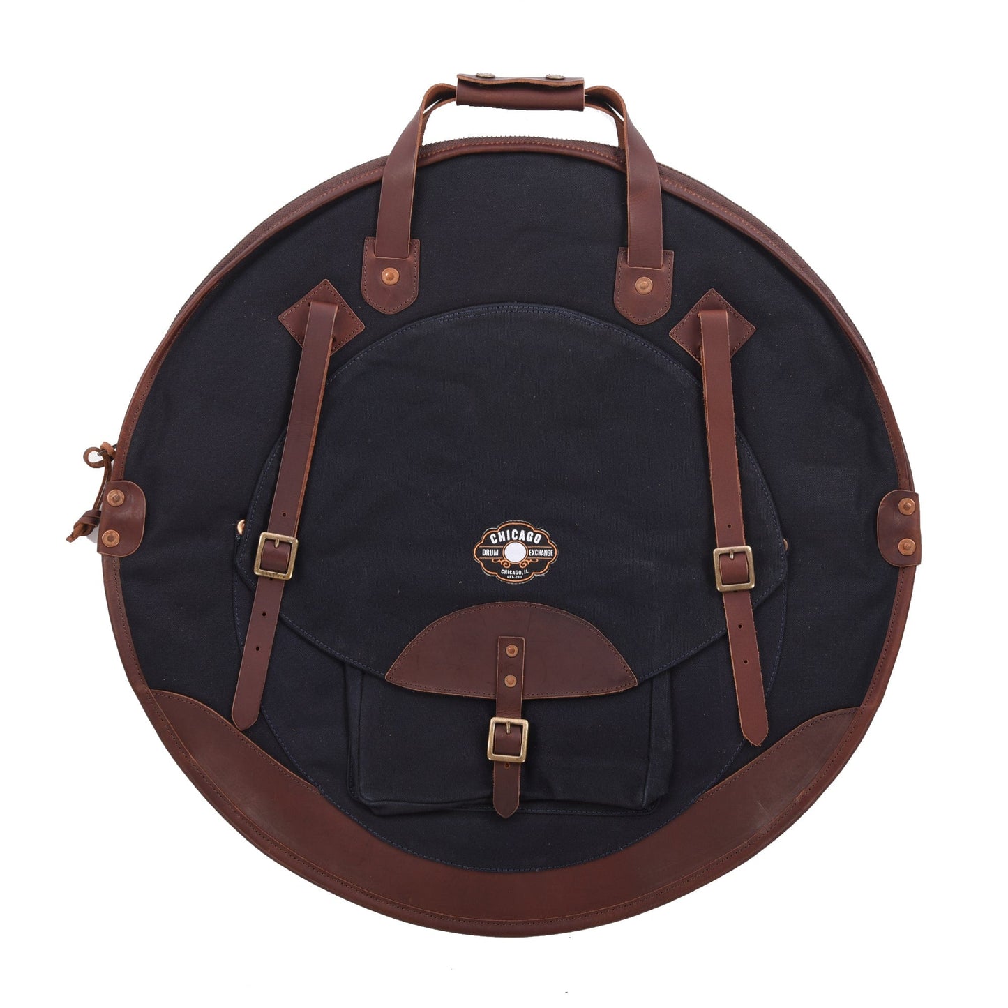 Tackle 22" Waxed Canvas Backpack Cymbal Bag Navy Drums and Percussion / Parts and Accessories / Cases and Bags