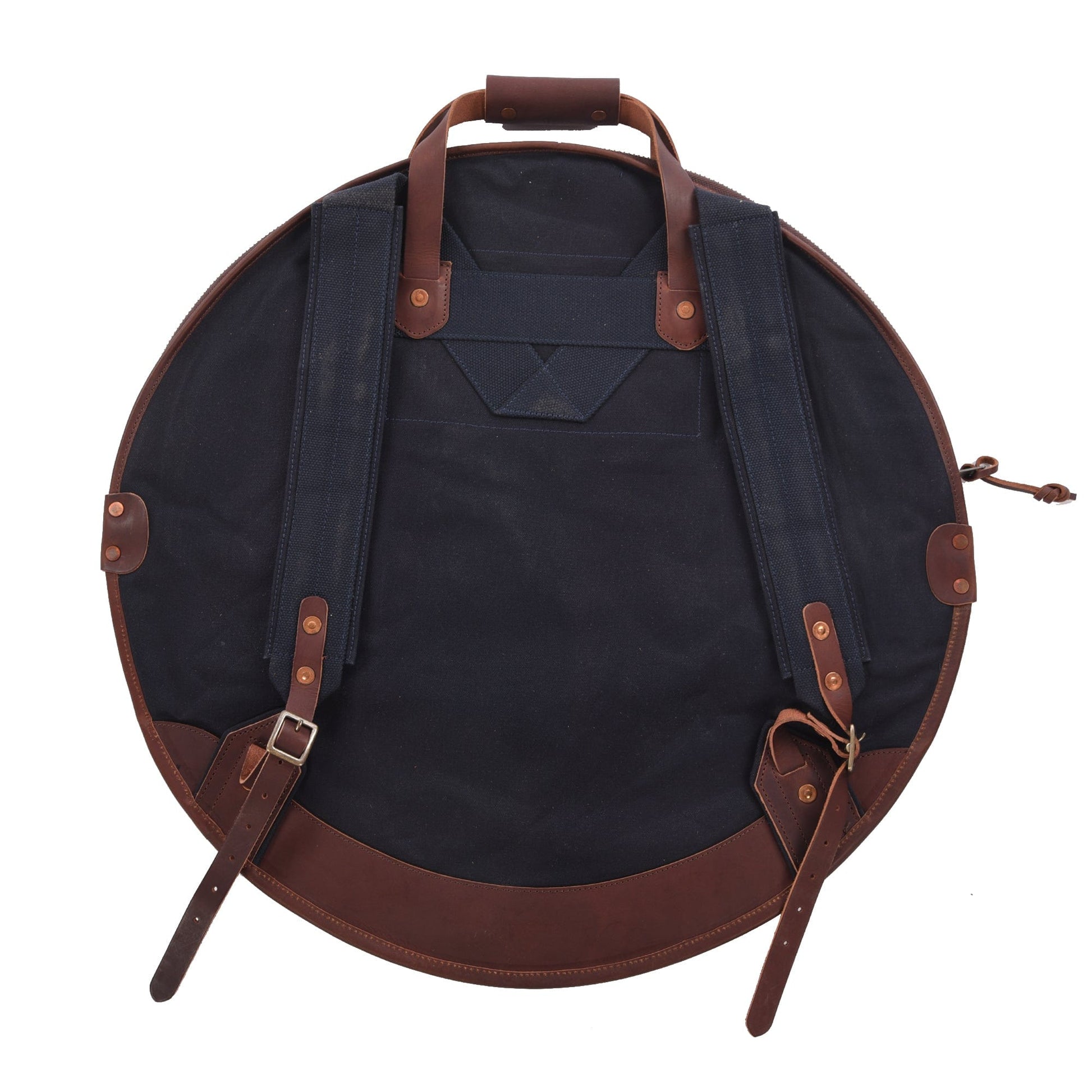Tackle 22" Waxed Canvas Backpack Cymbal Bag Navy Drums and Percussion / Parts and Accessories / Cases and Bags
