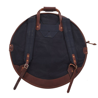Tackle 22" Waxed Canvas Backpack Cymbal Bag Navy Drums and Percussion / Parts and Accessories / Cases and Bags