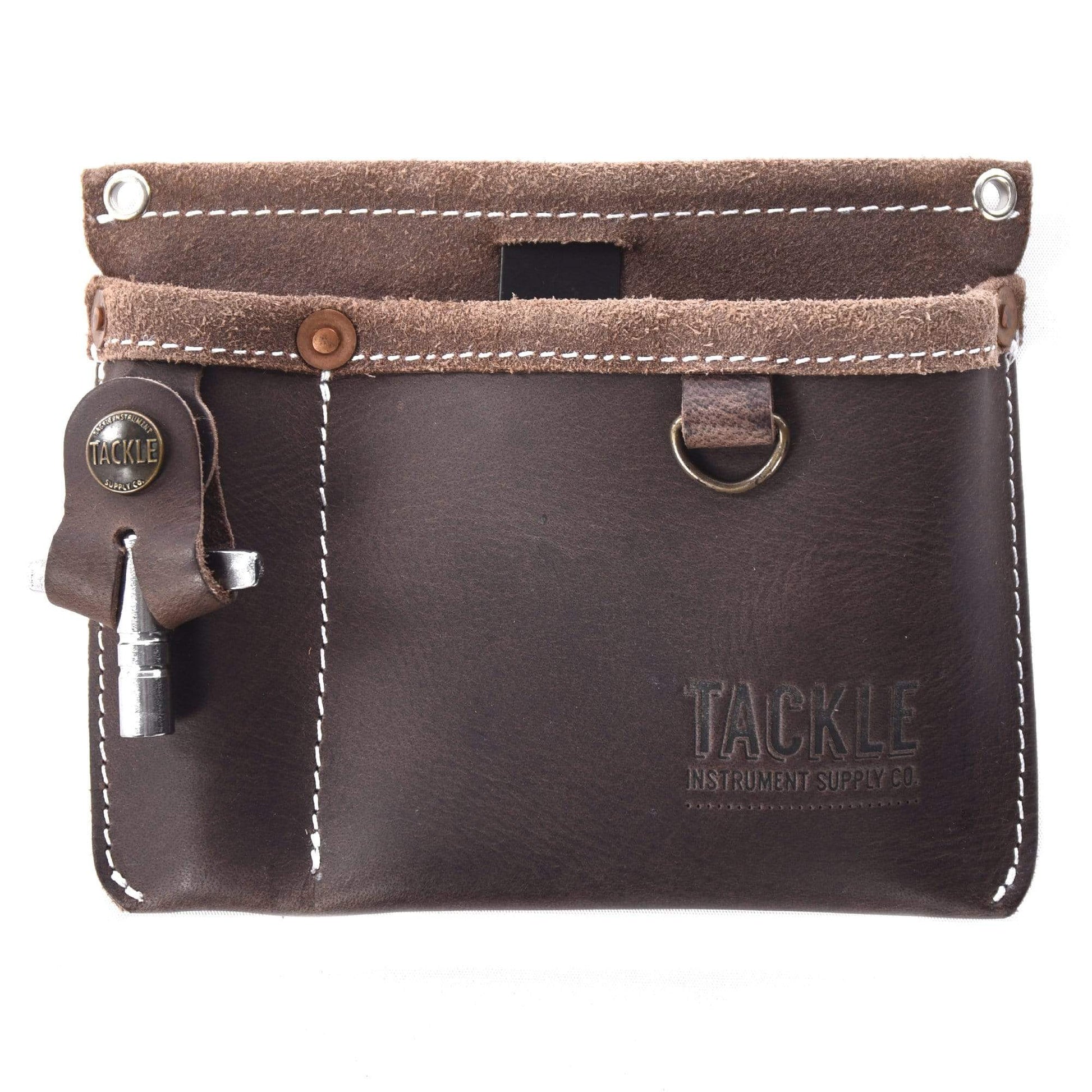 Tackle Leather Clip-On Gig Pouch Drums and Percussion / Parts and Accessories / Cases and Bags