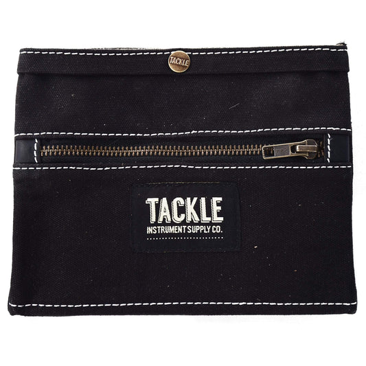 Tackle Waxed Canvas Gig Pouch Black Drums and Percussion / Parts and Accessories / Cases and Bags