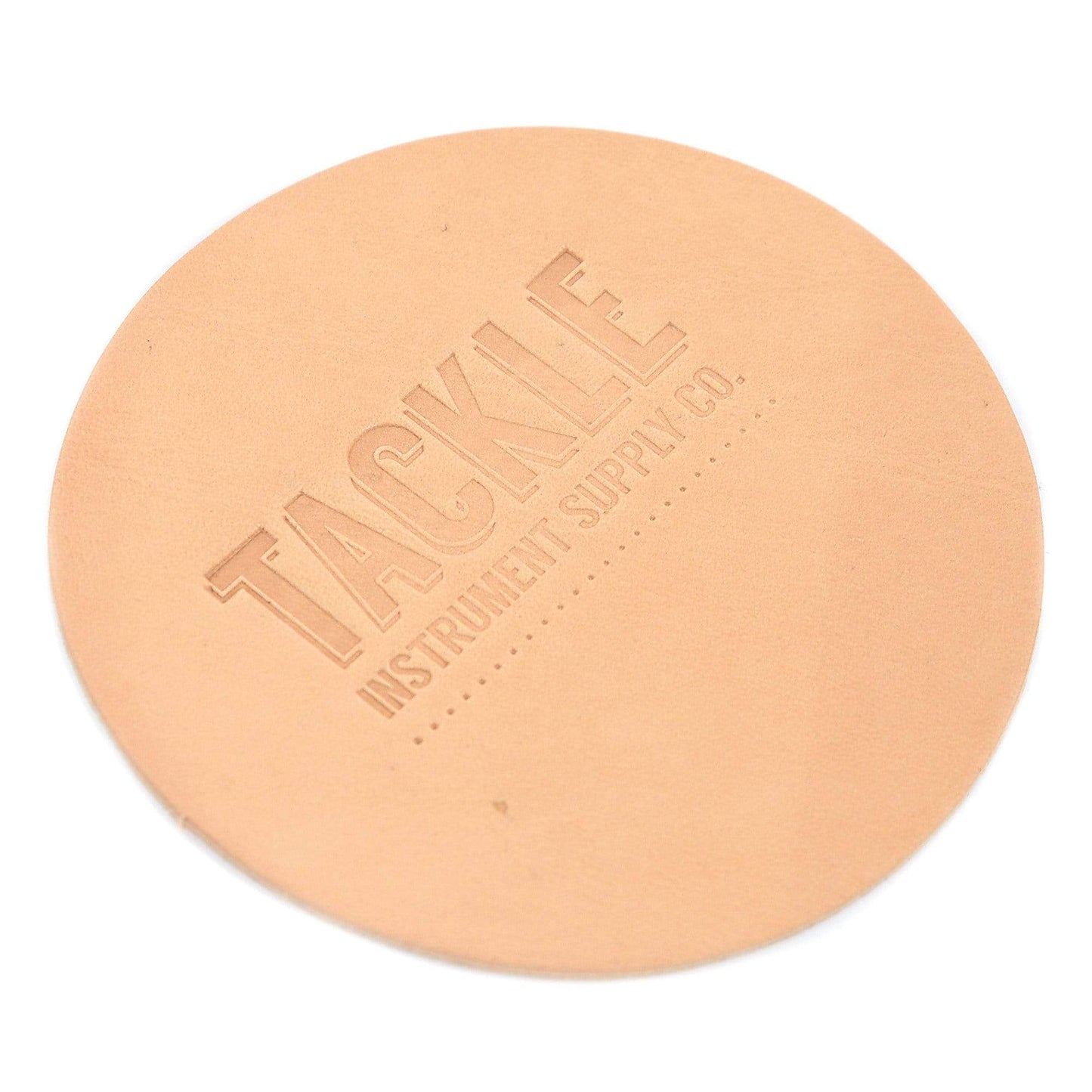 Tackle Leather Bass Drum Beater Patch Natural Drums and Percussion / Parts and Accessories / Drum Parts