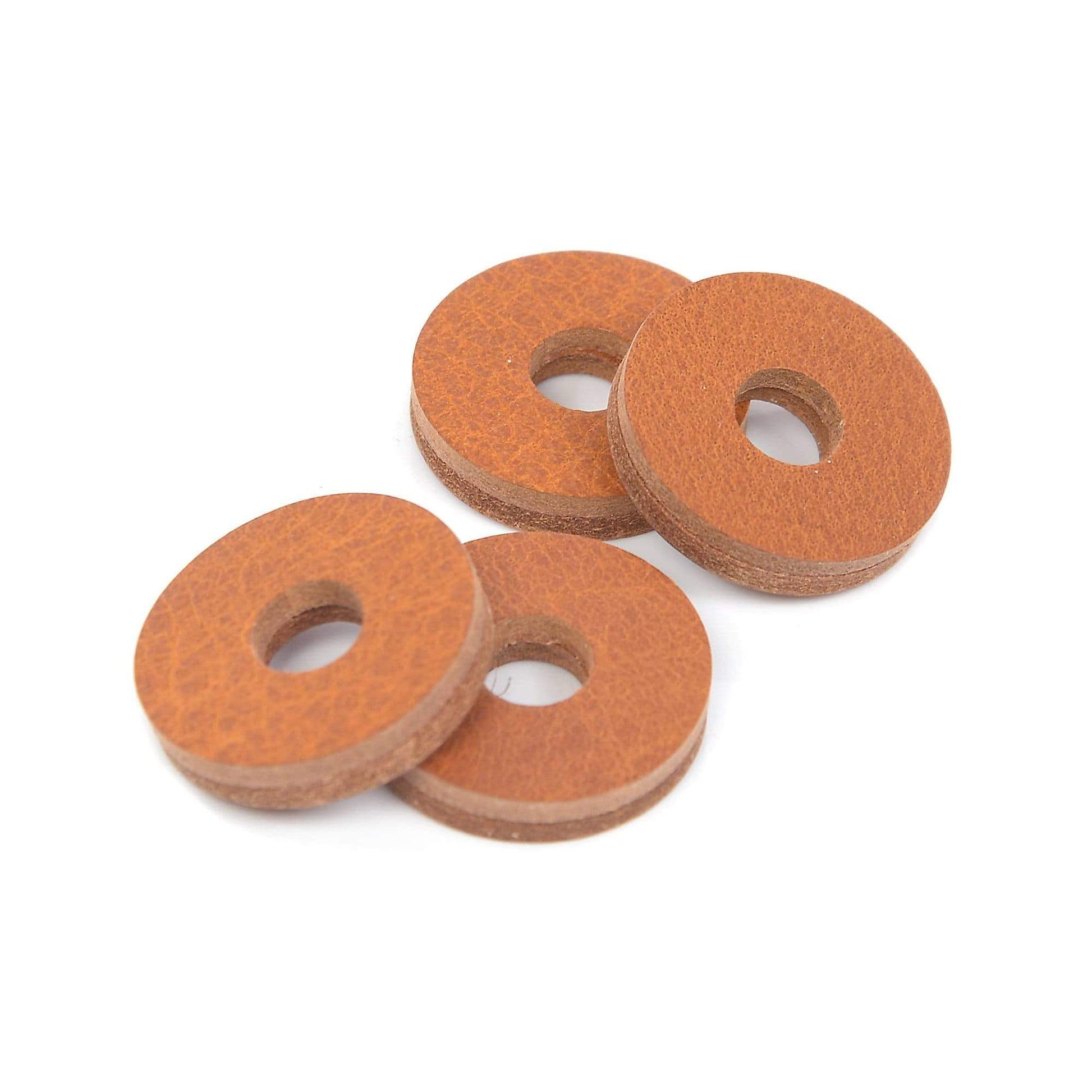 Tackle Leather Cymbal Washers (16 Pack Bundle) Drums and Percussion / Parts and Accessories / Drum Parts