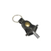 Tackle Leather Keychain Drum Key Holder Black Drums and Percussion