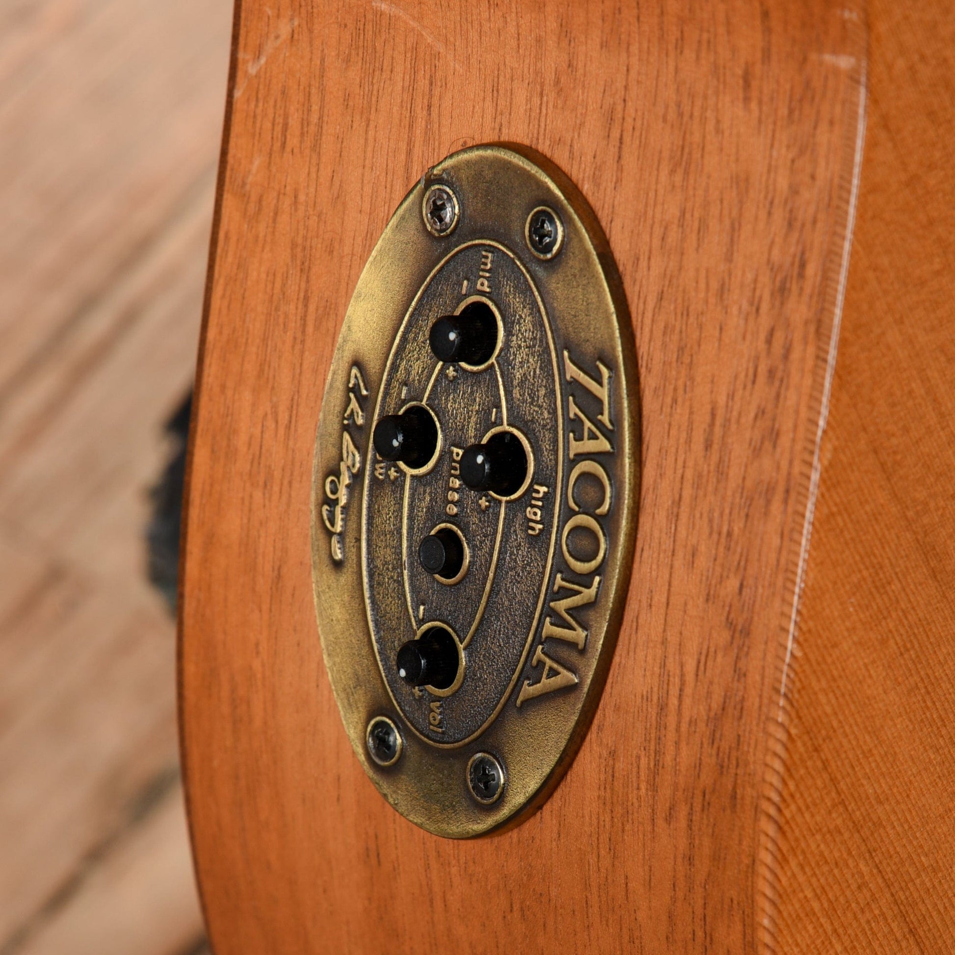 Tacoma Thunderchief CB10C Natural Bass Guitars / 4-String