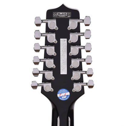 Takamine GD30CE-12 12-String Dreadnought Acoustic-Electric Black Acoustic Guitars / 12-String