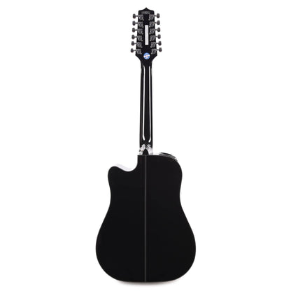 Takamine GD30CE-12 12-String Dreadnought Acoustic-Electric Black Acoustic Guitars / 12-String