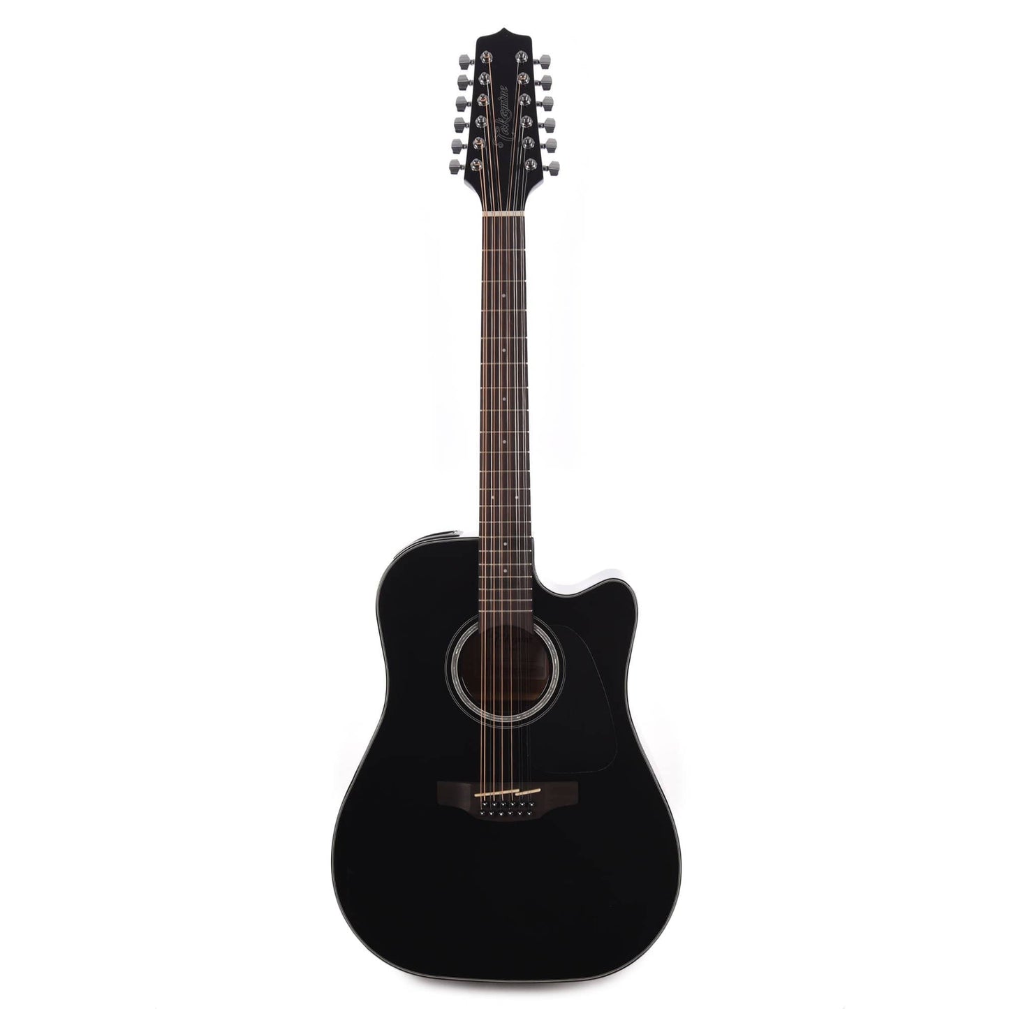 Takamine GD30CE-12 12-String Dreadnought Acoustic-Electric Black Acoustic Guitars / 12-String