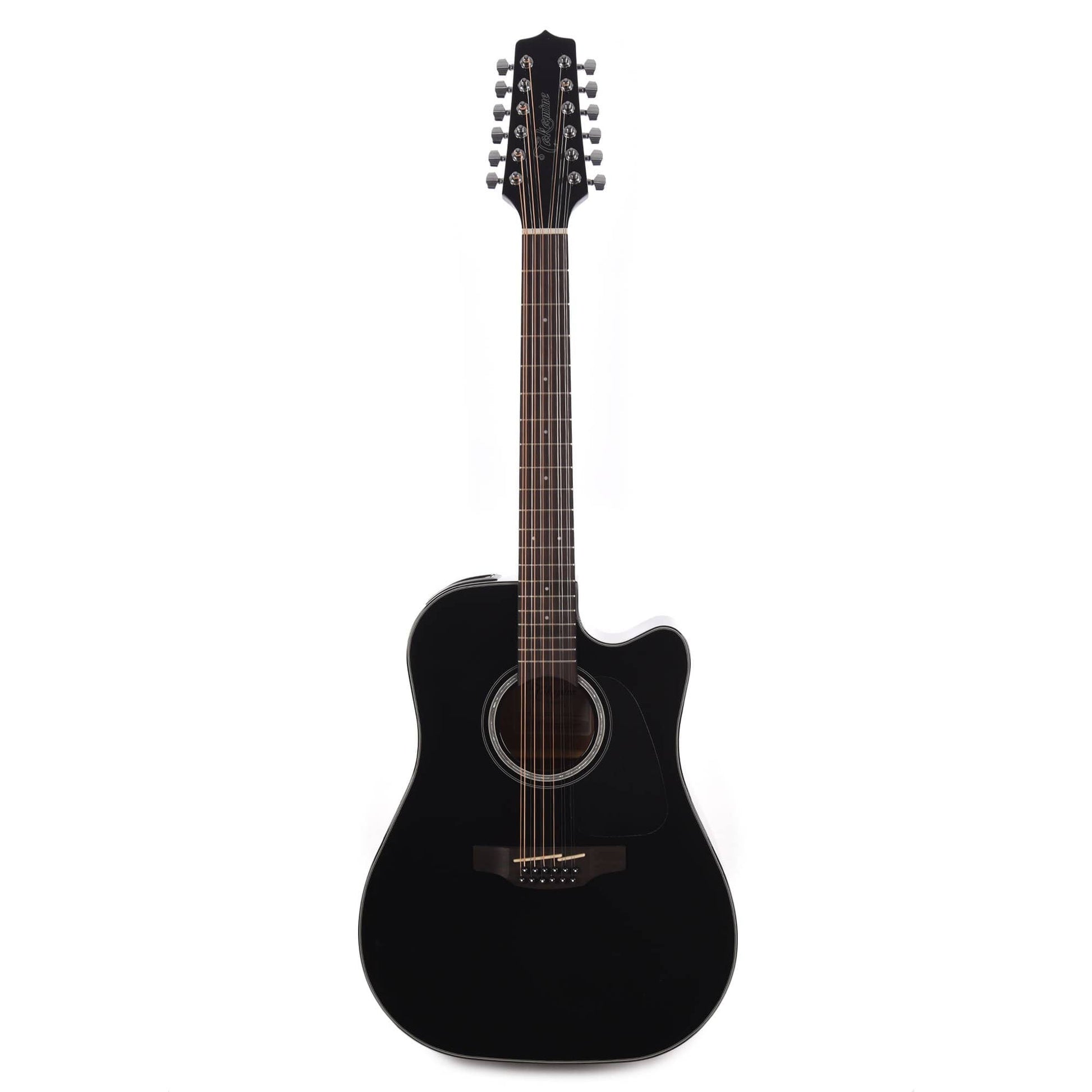 Takamine GD30CE-12 12-String Dreadnought Acoustic-Electric Black Acoustic Guitars / 12-String
