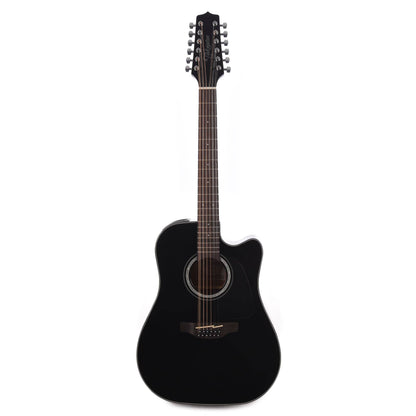 Takamine GD30CE-12 12-String Dreadnought Acoustic-Electric Black Acoustic Guitars / 12-String