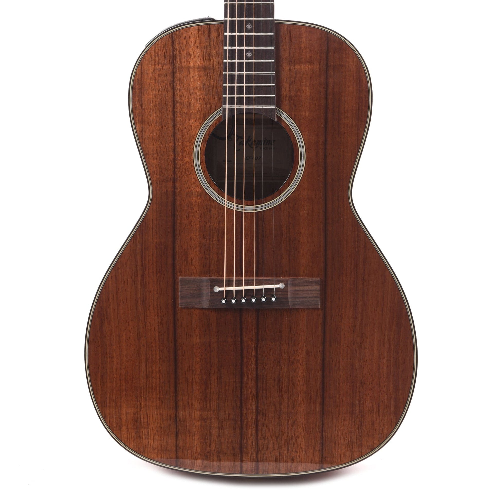Takamine EF407 Orchestra Hawaiian Koa Acoustic-Electric Natural Acoustic Guitars / Classical