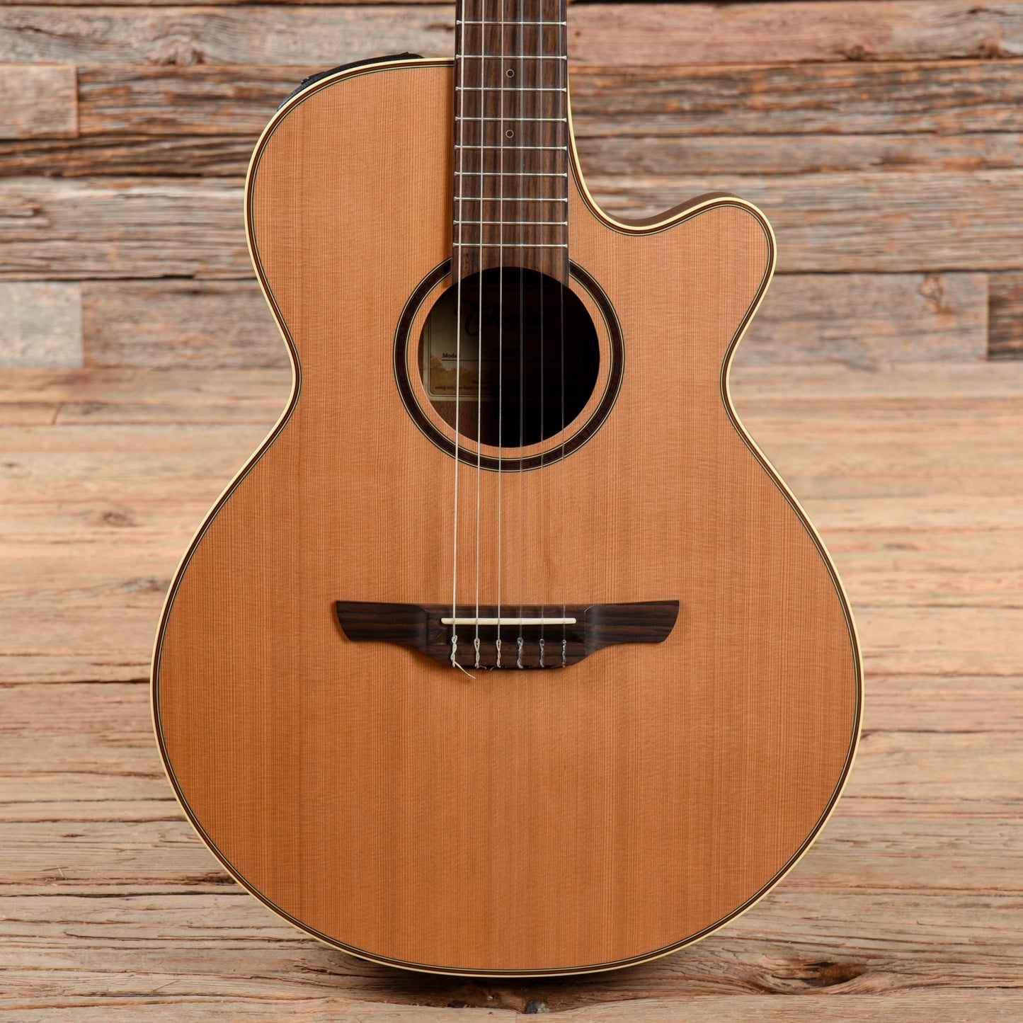 Takamine P3FCN Acoustic/Electric Nylon String Natural Acoustic Guitars / Classical