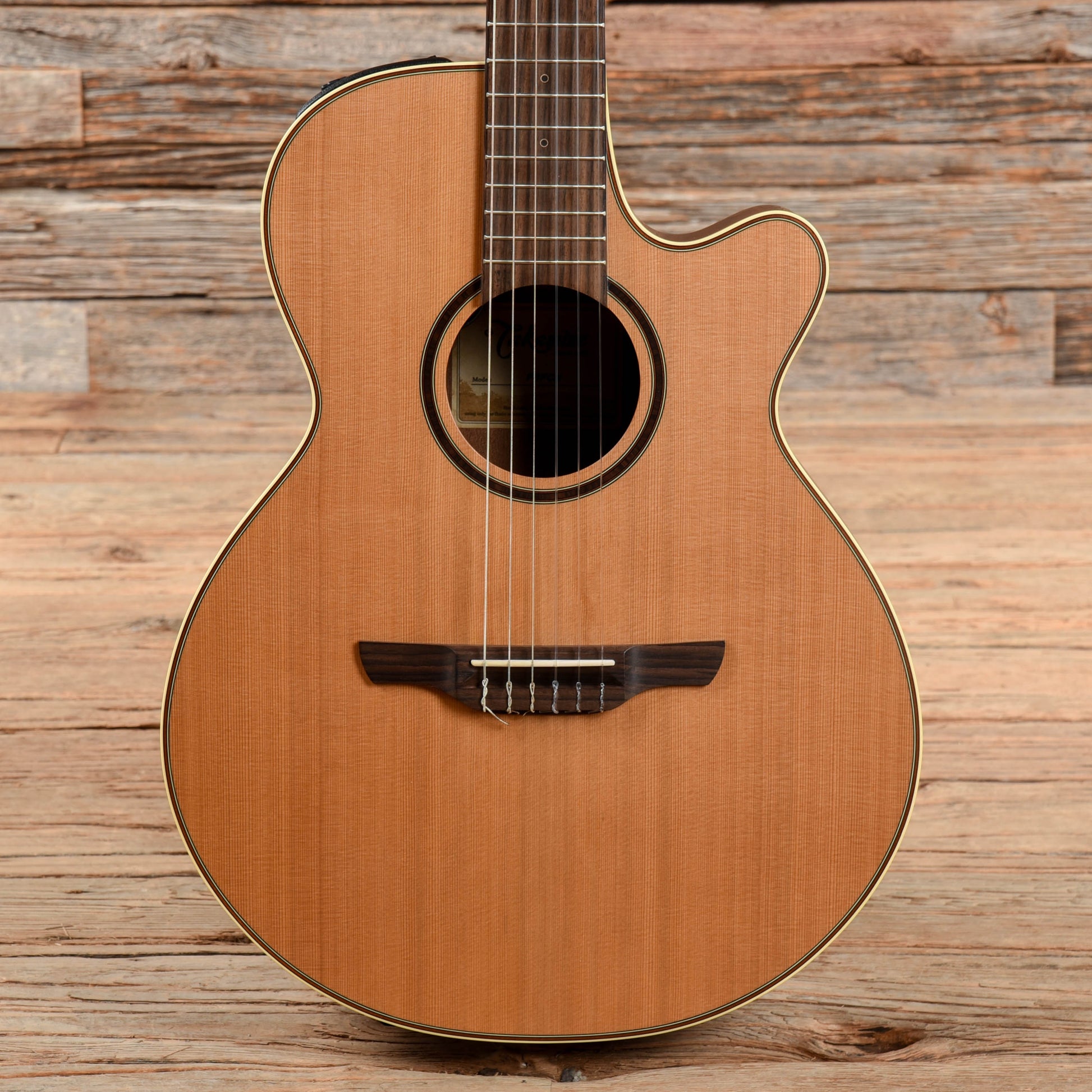 Takamine P3FCN Acoustic/Electric Nylon String Natural Acoustic Guitars / Classical
