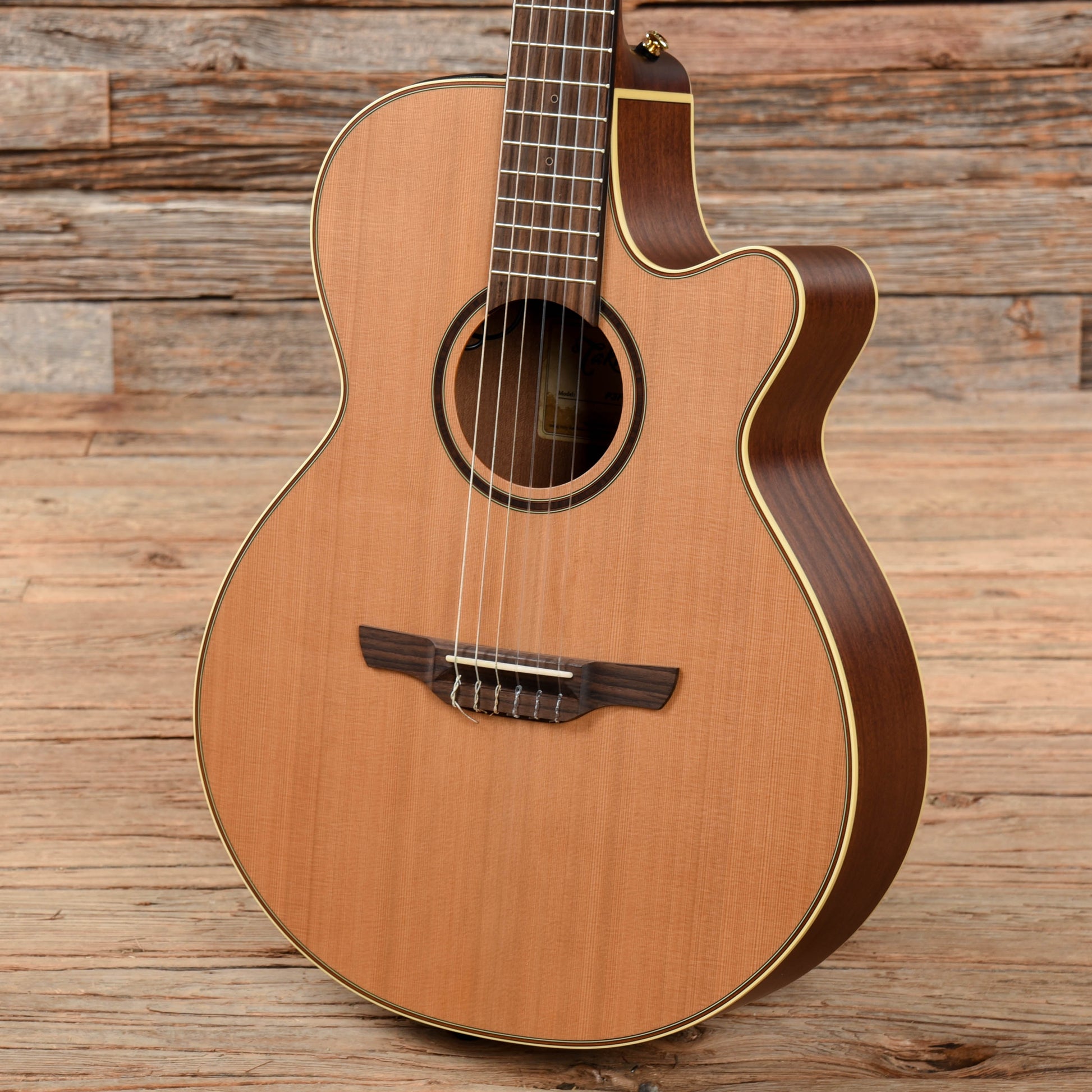 Takamine P3FCN Acoustic/Electric Nylon String Natural Acoustic Guitars / Classical