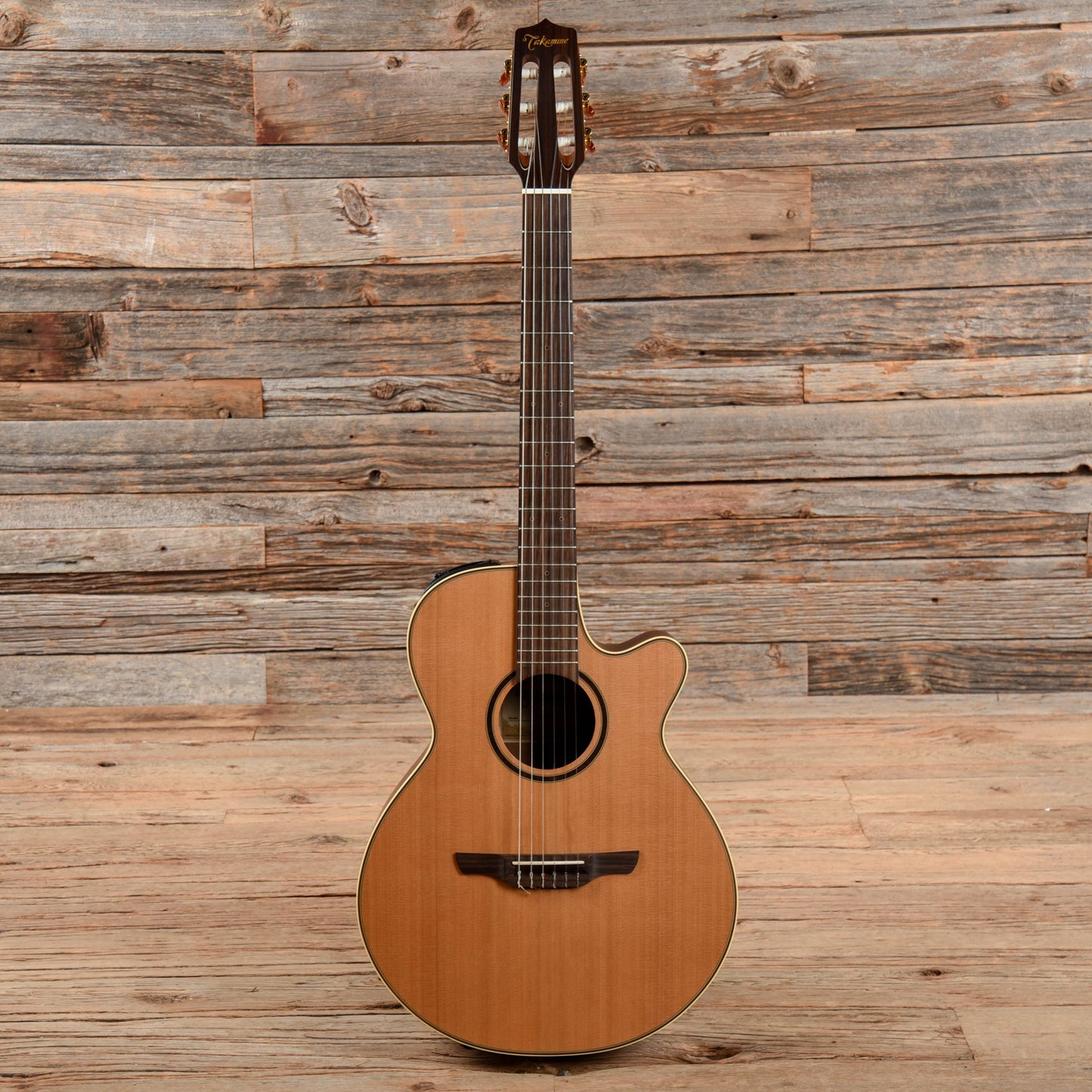 Takamine P3FCN Acoustic/Electric Nylon String Natural Acoustic Guitars / Classical