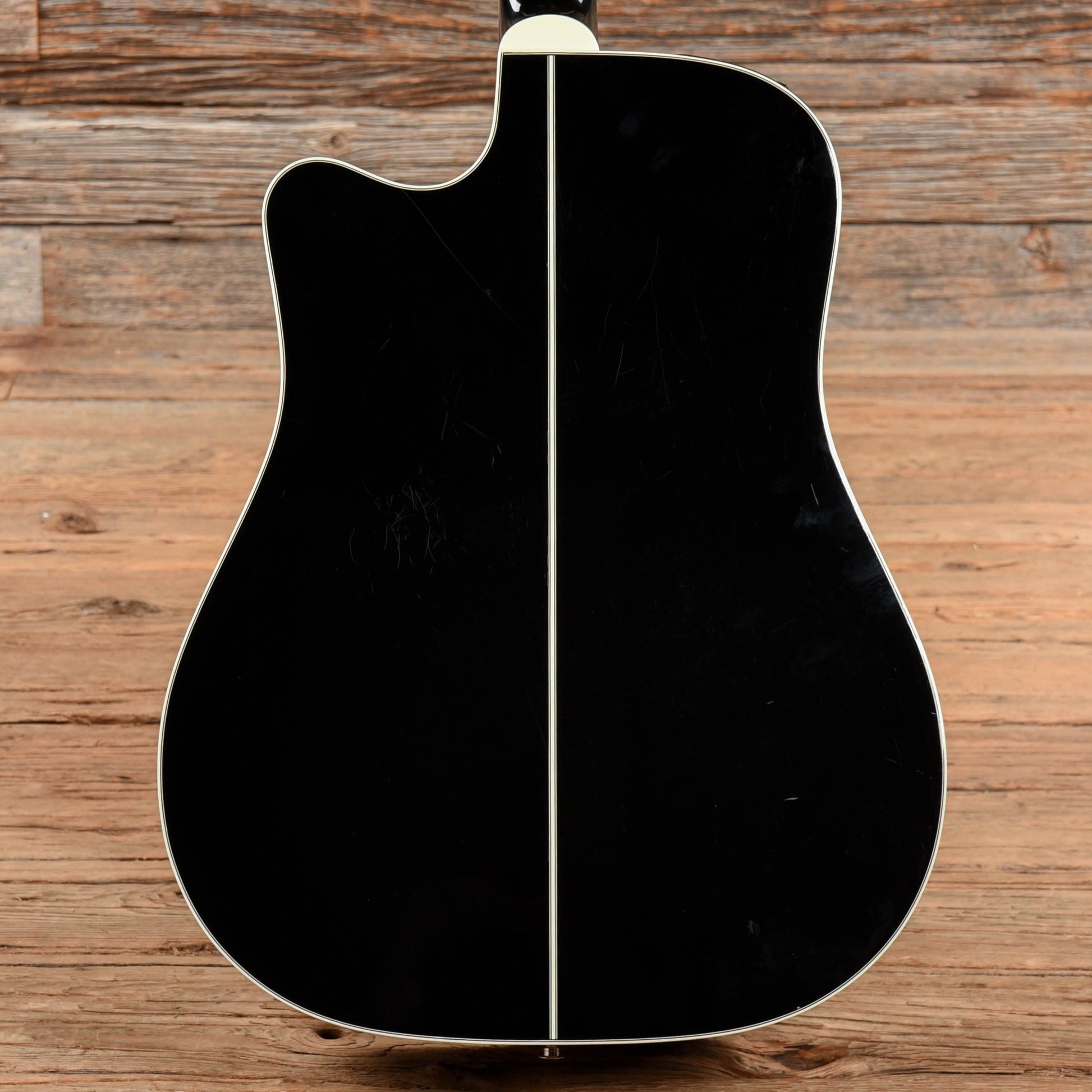 Takamine EF-341SCX Black Acoustic Guitars / Dreadnought