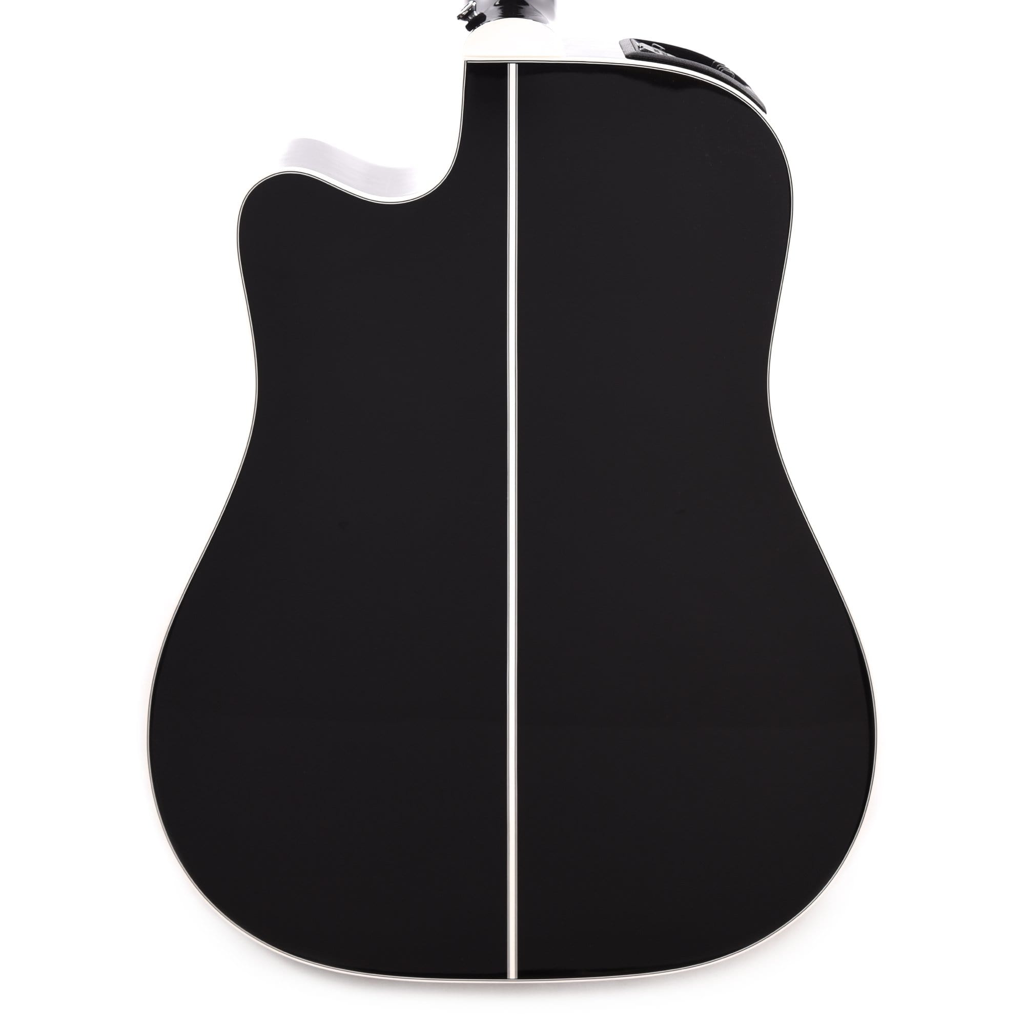 Takamine EF341SC Dreadnought Acoustic-Electric Black Acoustic Guitars / Dreadnought