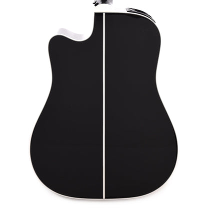 Takamine EF341SC Dreadnought Acoustic-Electric Black Acoustic Guitars / Dreadnought