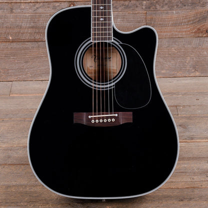 Takamine EF341SC Dreadnought Acoustic-Electric Black Acoustic Guitars / Dreadnought