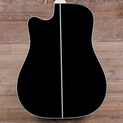 Takamine EF341SC Dreadnought Acoustic-Electric Black Acoustic Guitars / Dreadnought