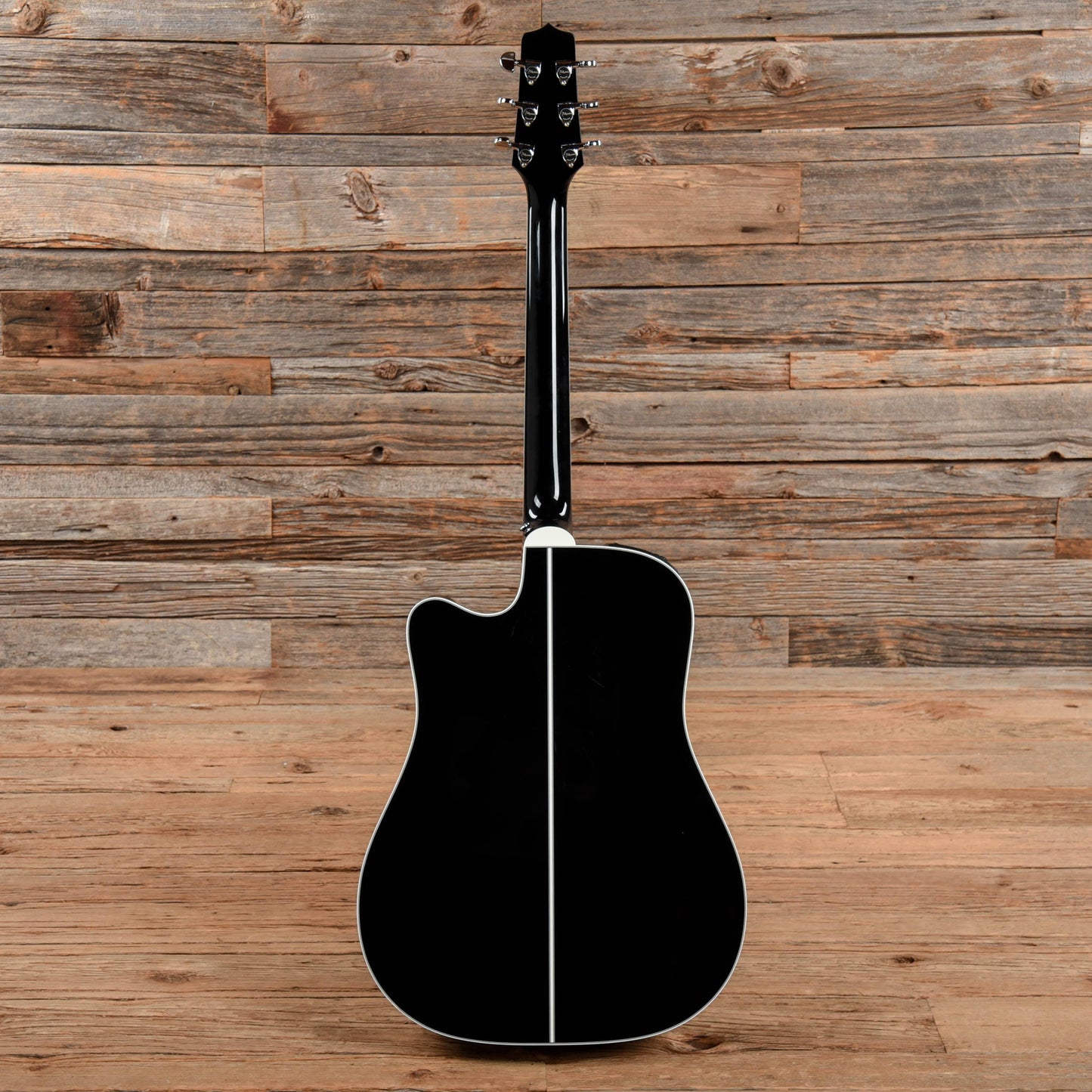 Takamine EF341SC Dreadnought Acoustic-Electric Black Acoustic Guitars / Dreadnought