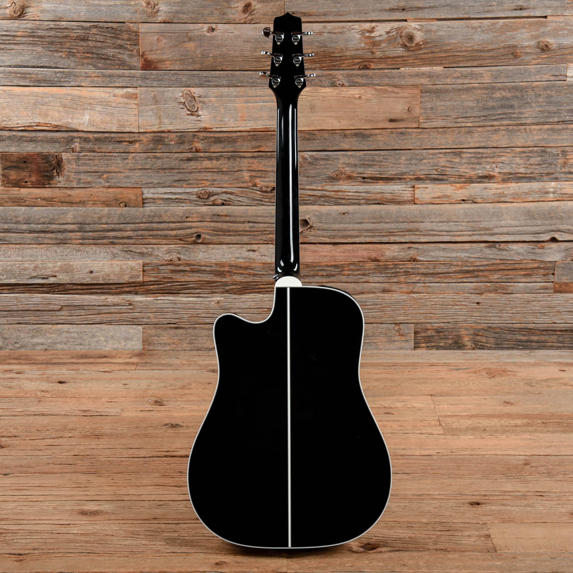 Takamine EF341SC Dreadnought Acoustic-Electric Black Acoustic Guitars / Dreadnought