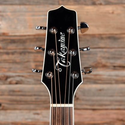 Takamine EF341SC Dreadnought Acoustic-Electric Black Acoustic Guitars / Dreadnought