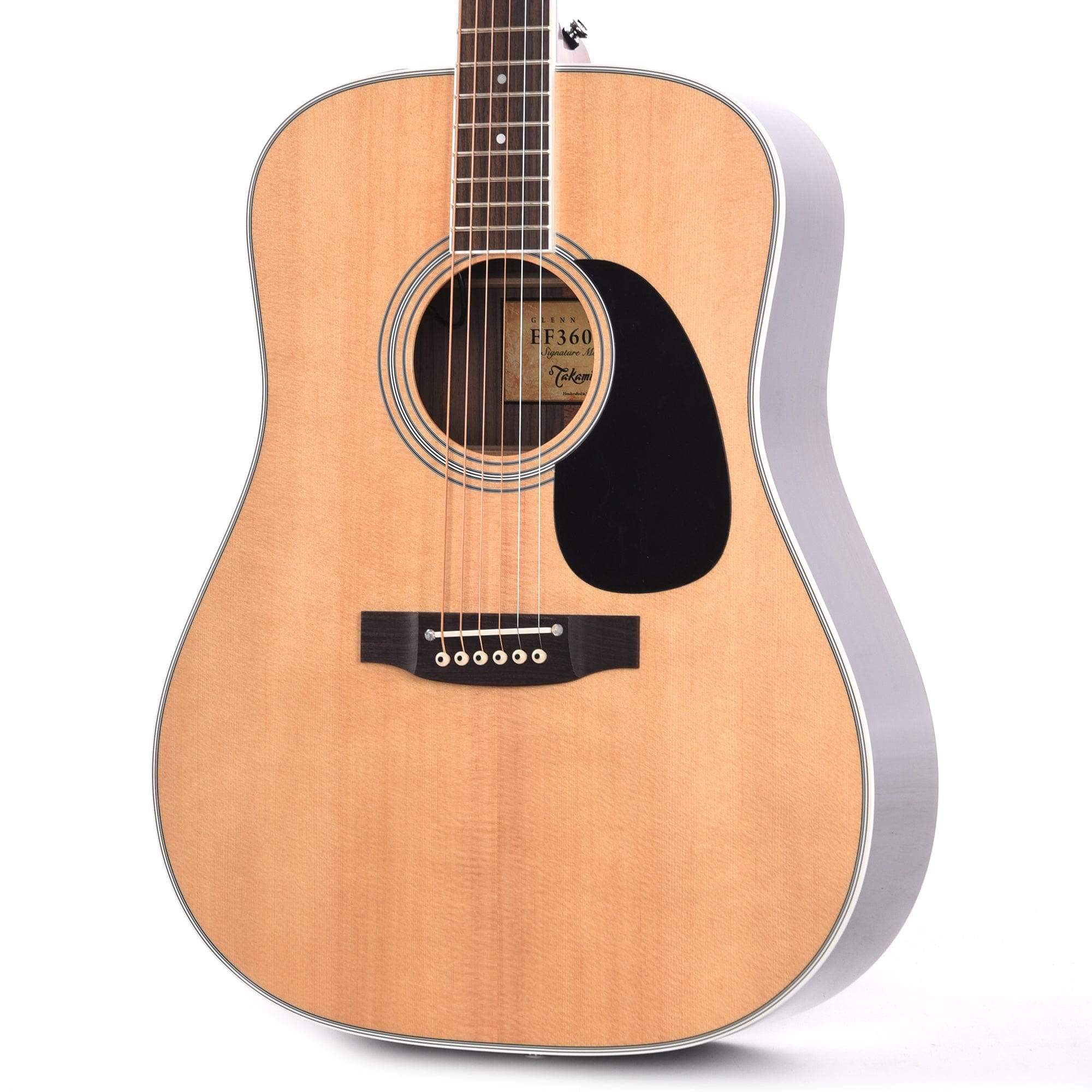 Takamine EF360GF Glenn Frey Signature Dreadnought Acoustic-Electric Natural Acoustic Guitars / Dreadnought