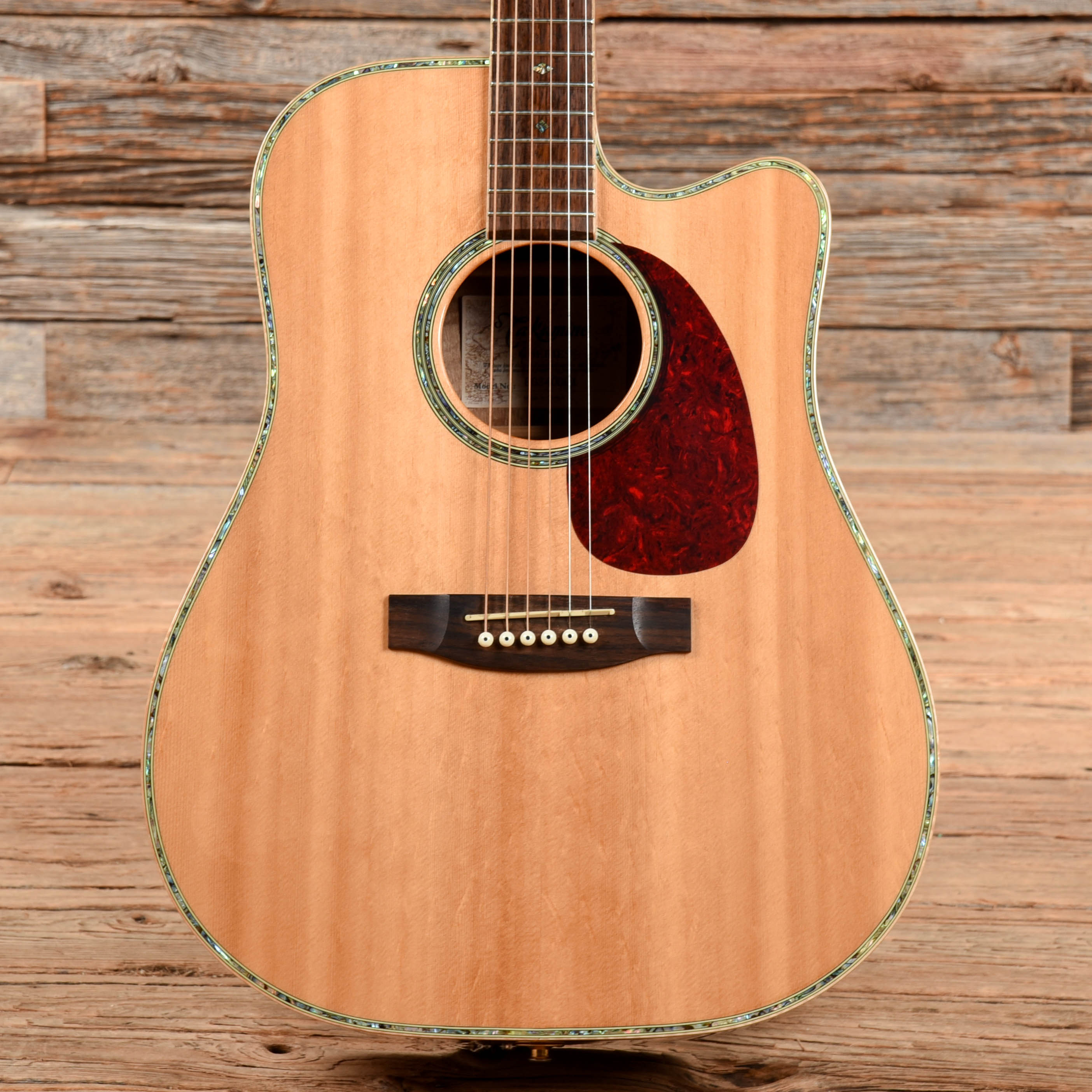 Takamine EG340DLX Natural Acoustic Guitars / Dreadnought