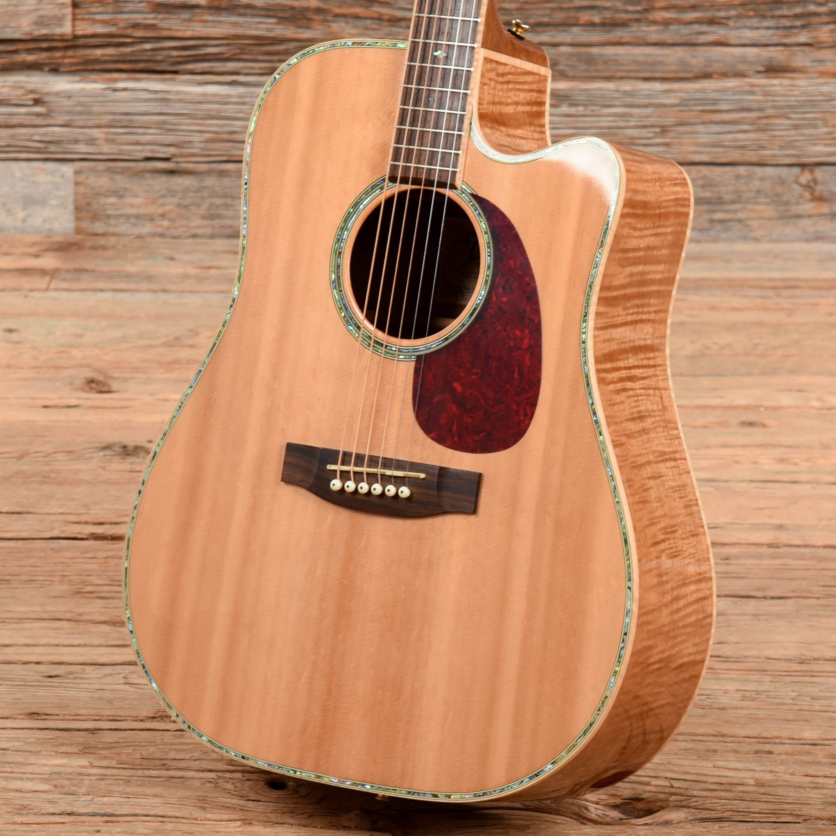 Takamine EG340DLX Natural Acoustic Guitars / Dreadnought