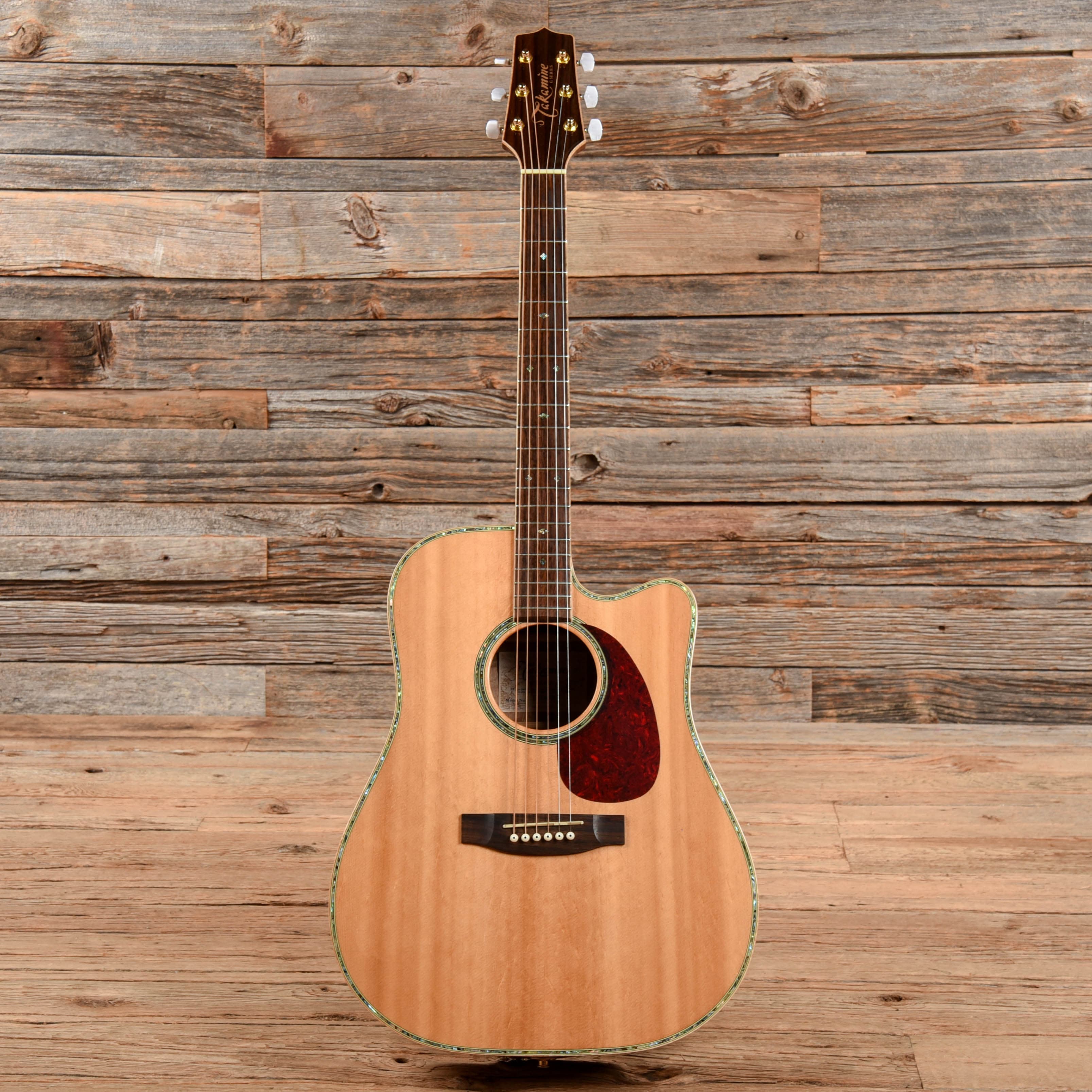 Takamine EG340DLX Natural Acoustic Guitars / Dreadnought