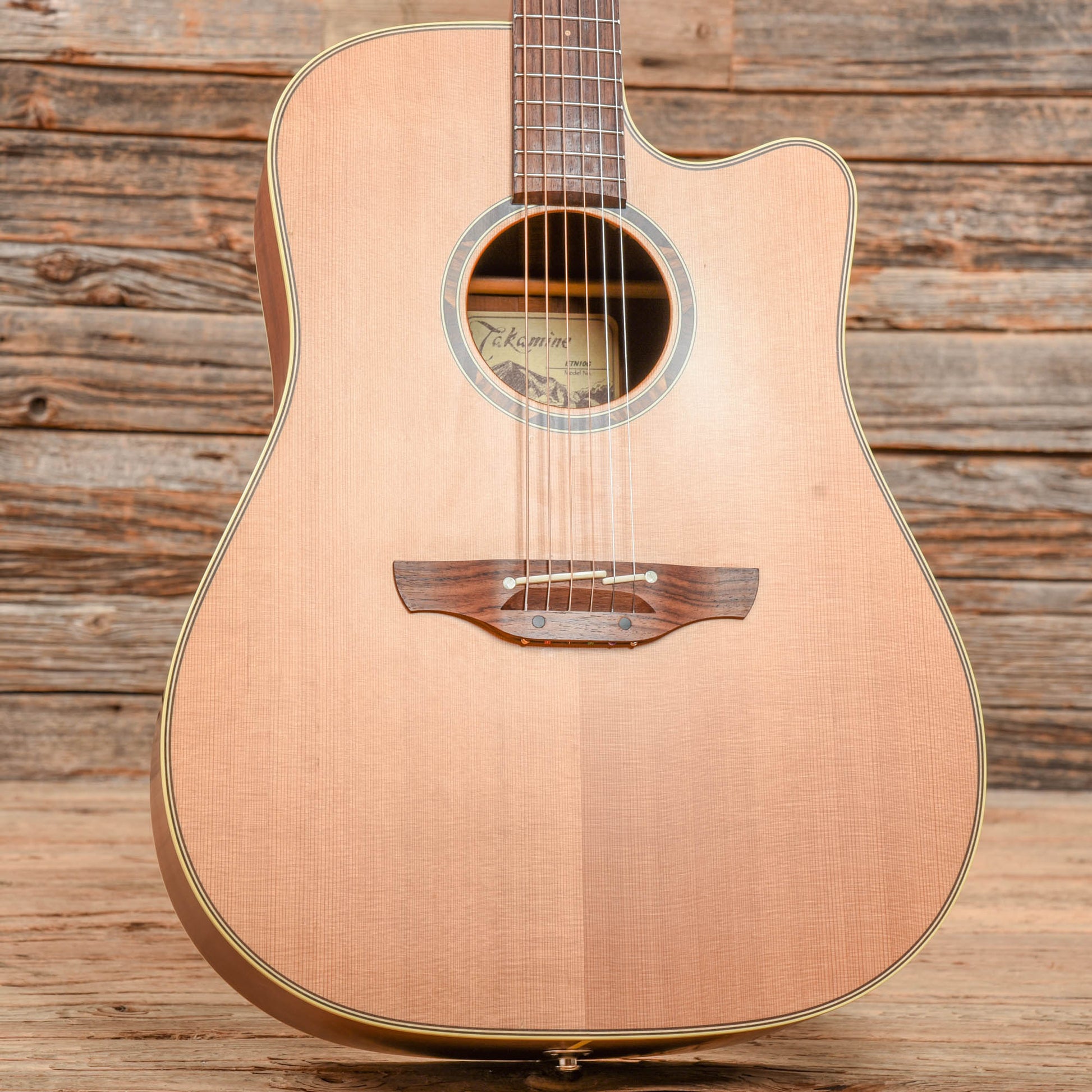 Takamine ETN10C Natural Acoustic Guitars / Dreadnought