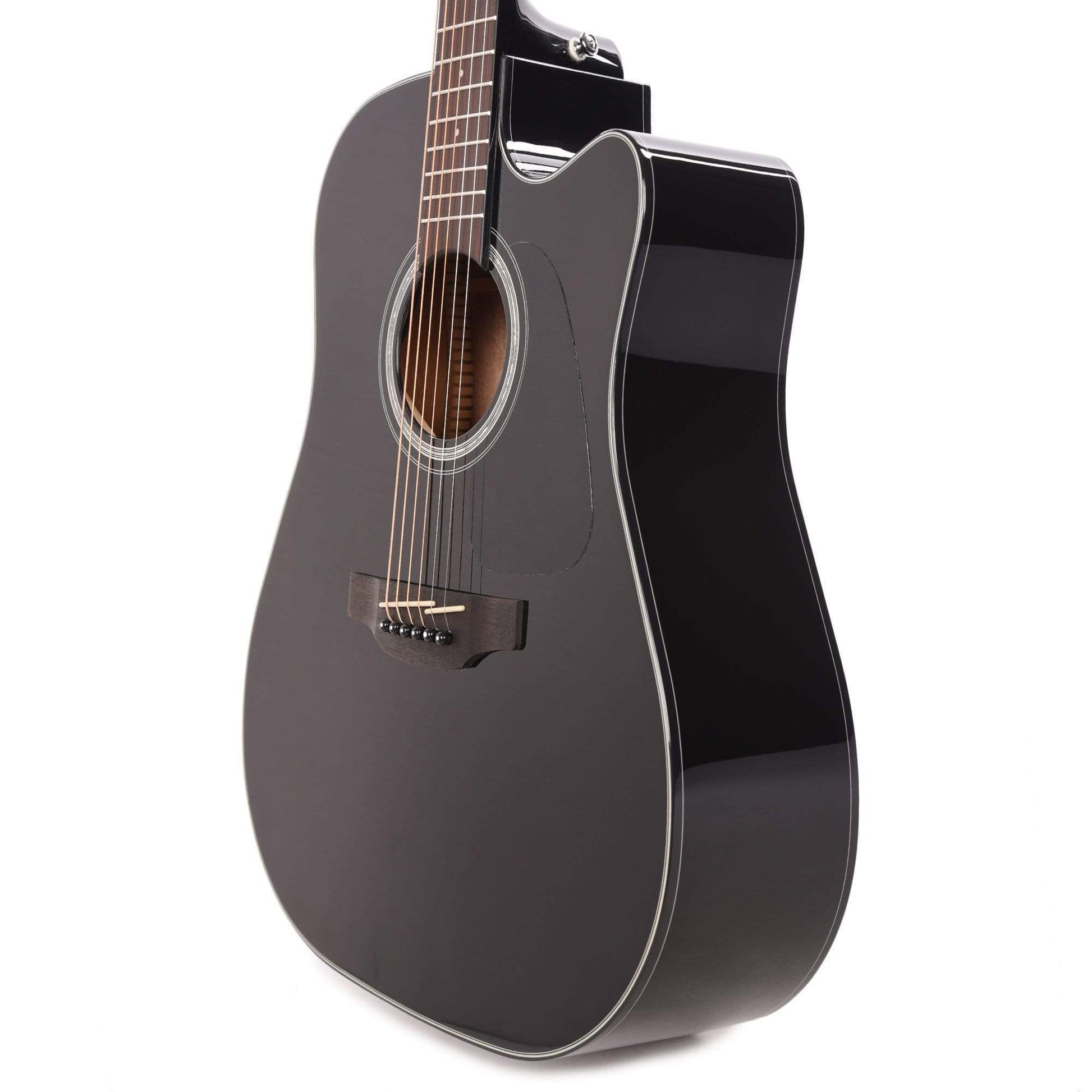 Takamine GD30CE Dreadnought Acoustic-Electric Black Acoustic Guitars / Dreadnought