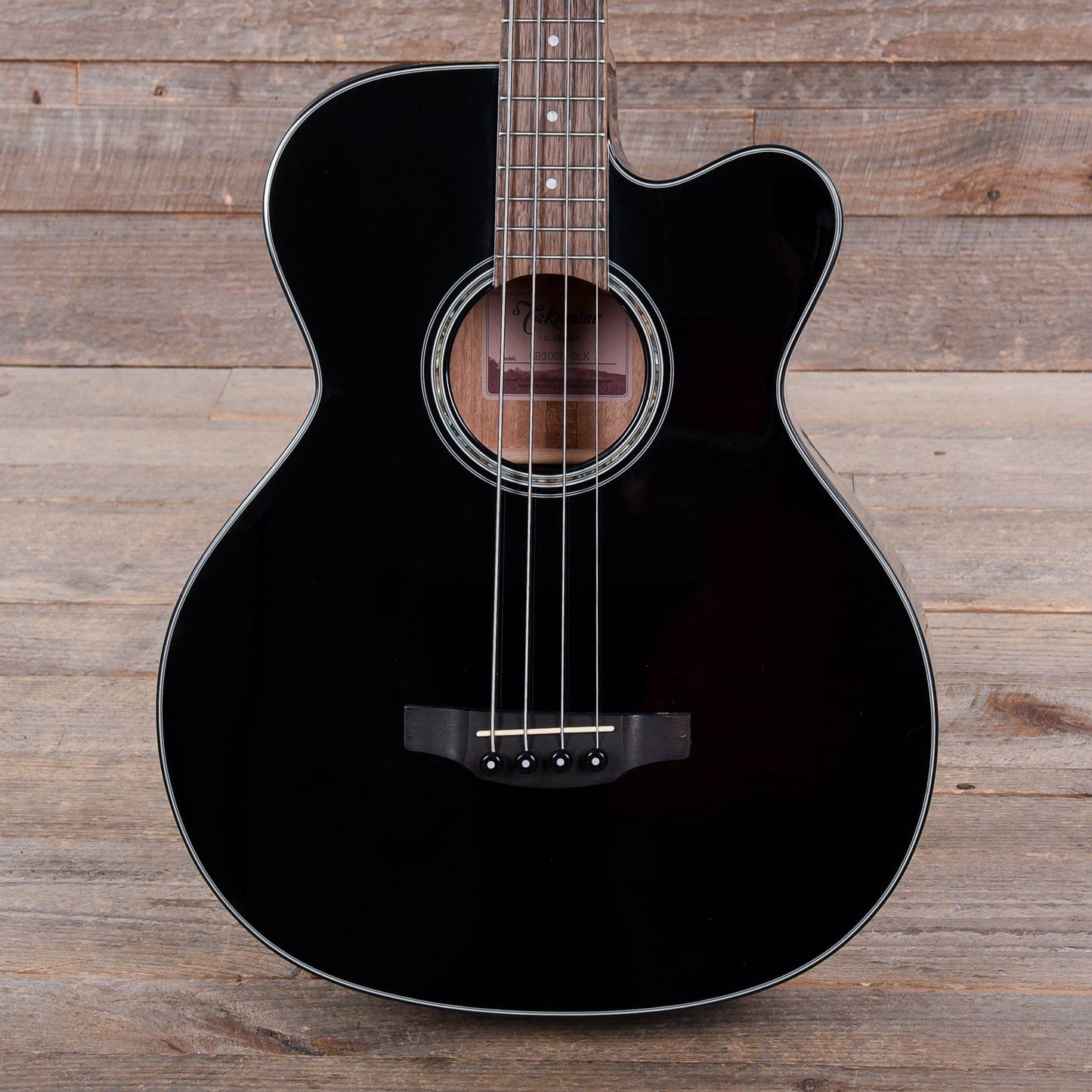 Takamine GB30CE Acoustic-Electric Bass Acoustic-Electric Black Bass Guitars / Acoustic Bass Guitars