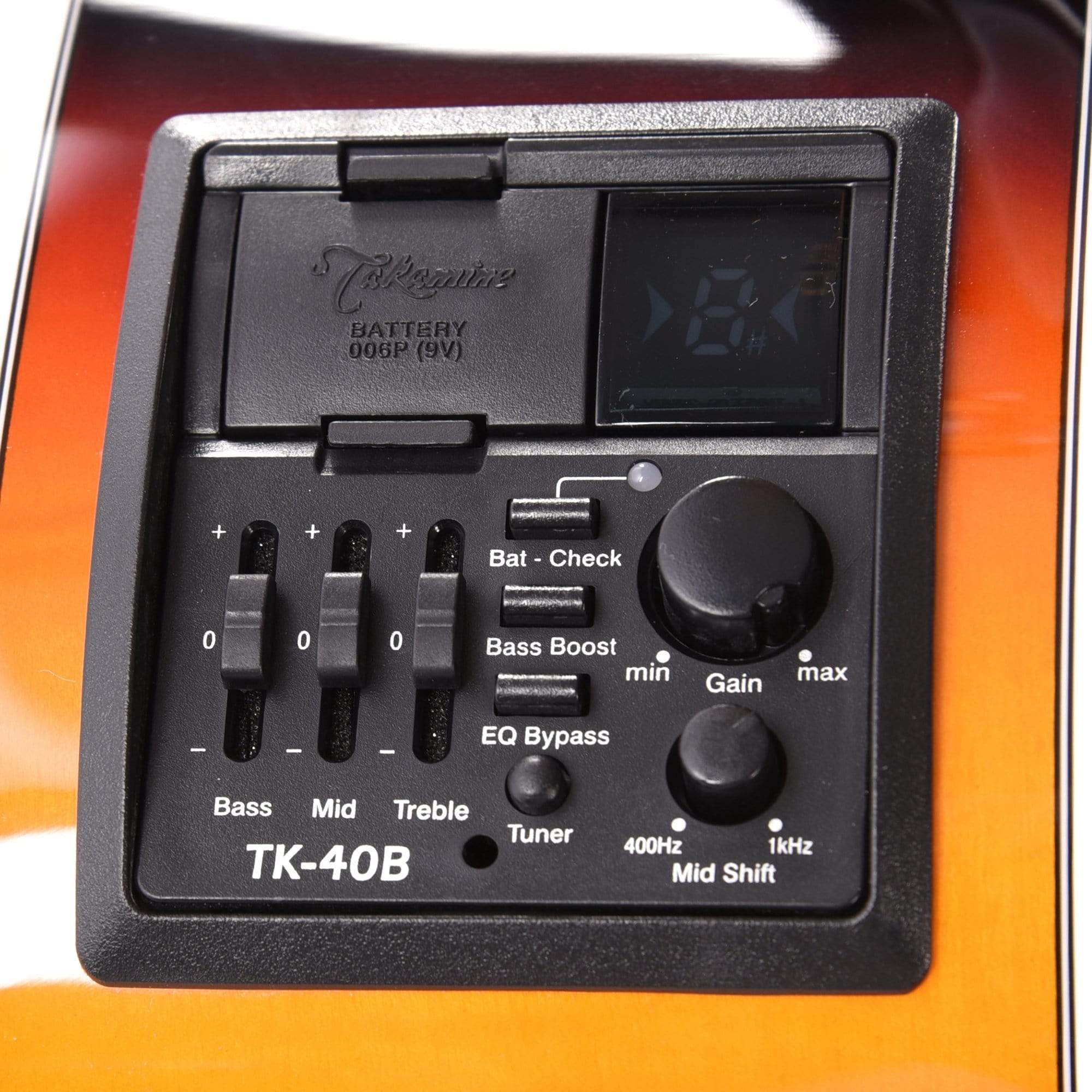 Takamine GB72CE Acoustic-Electric Bass Brown Sunburst Bass Guitars / Acoustic Bass Guitars