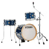 Tama Club Jam Suitcase 10/12/16 3pc. Drum Kit Indigo Sparkle Drums and Percussion / Acoustic Drums / Full Acoustic Kits