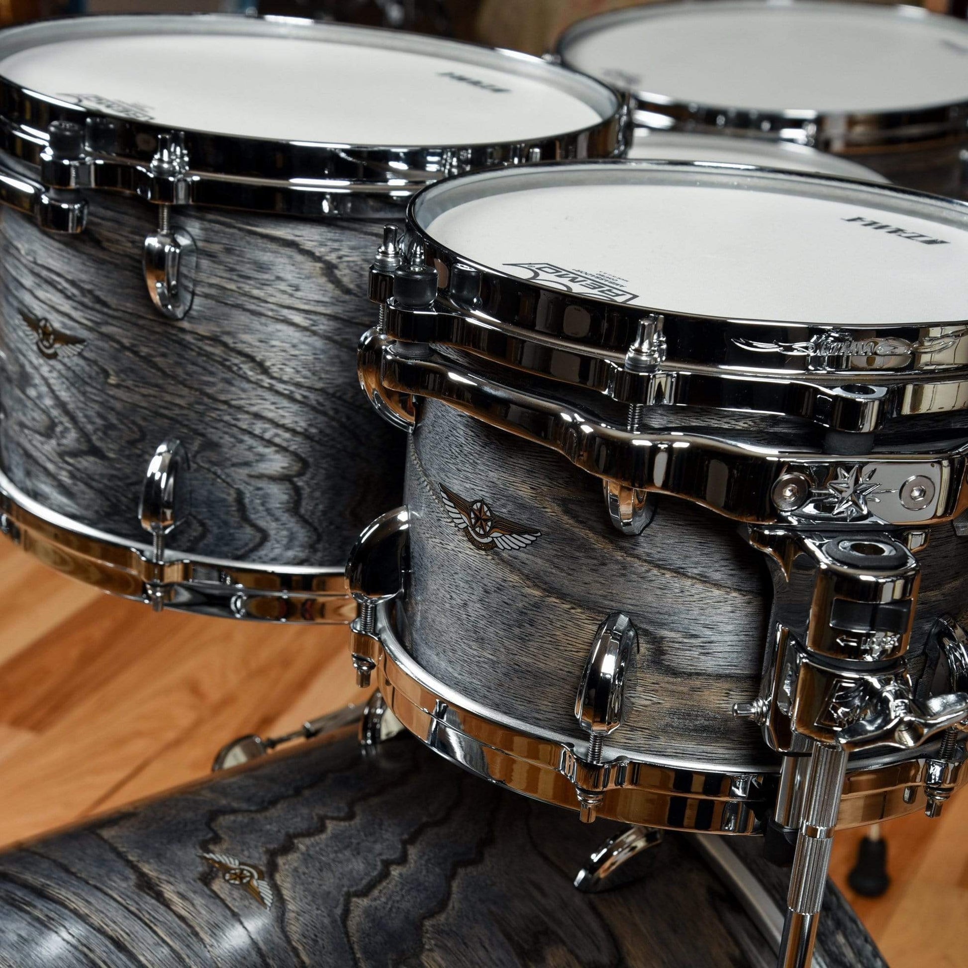 Tama Star Walnut 10/12/14/16/22 5pc. Drum Kit Satin Charcoal Japanese Sen Drums and Percussion / Acoustic Drums / Full Acoustic Kits