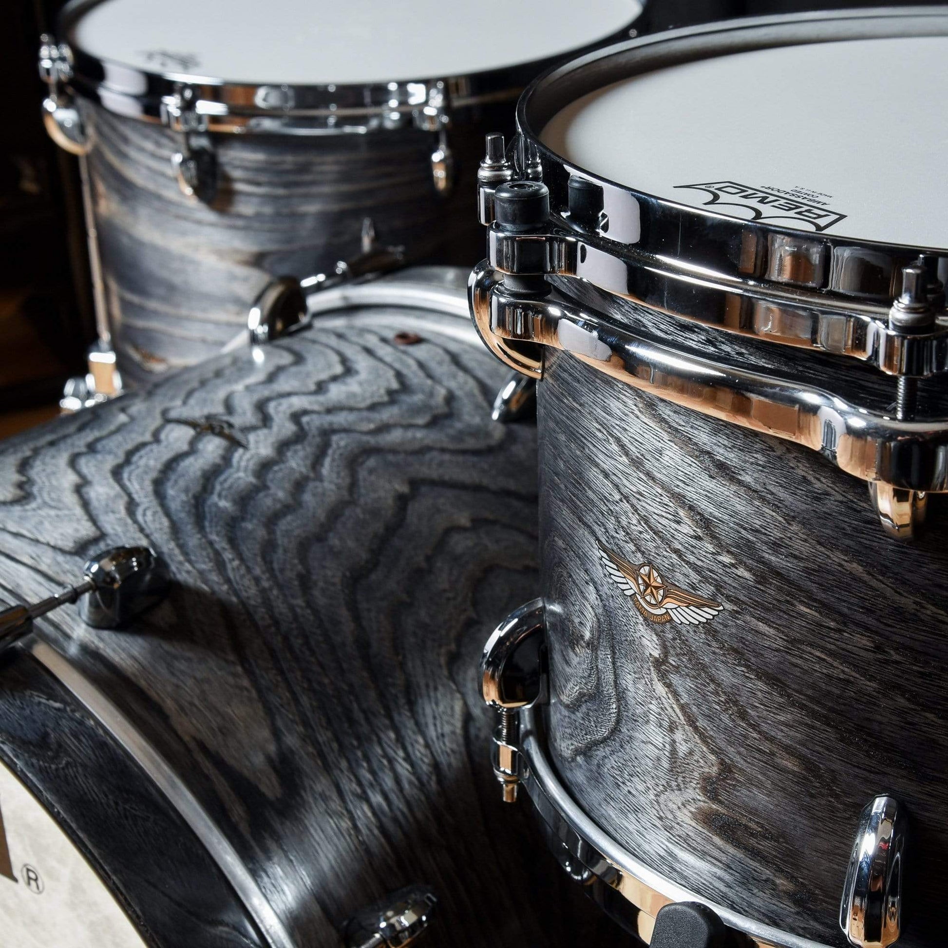 Tama Star Walnut 13/16/22 3pc. Drum Kit Satin Charcoal Japanese Sen Drums and Percussion / Acoustic Drums / Full Acoustic Kits