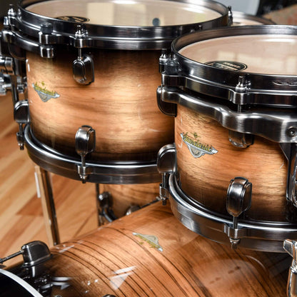 Tama Starclassic 10/12/16/22 4pc. Maple Exotic Drum Kit Natural Pacific Walnut Burst w/Smoked Black Nickel Hardware Drums and Percussion / Acoustic Drums / Full Acoustic Kits