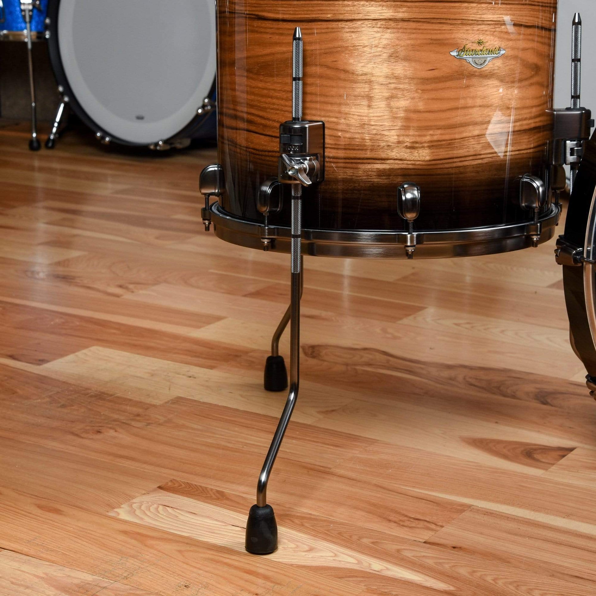 Tama Starclassic 10/12/16/22 4pc. Maple Exotic Drum Kit Natural Pacific Walnut Burst w/Smoked Black Nickel Hardware Drums and Percussion / Acoustic Drums / Full Acoustic Kits
