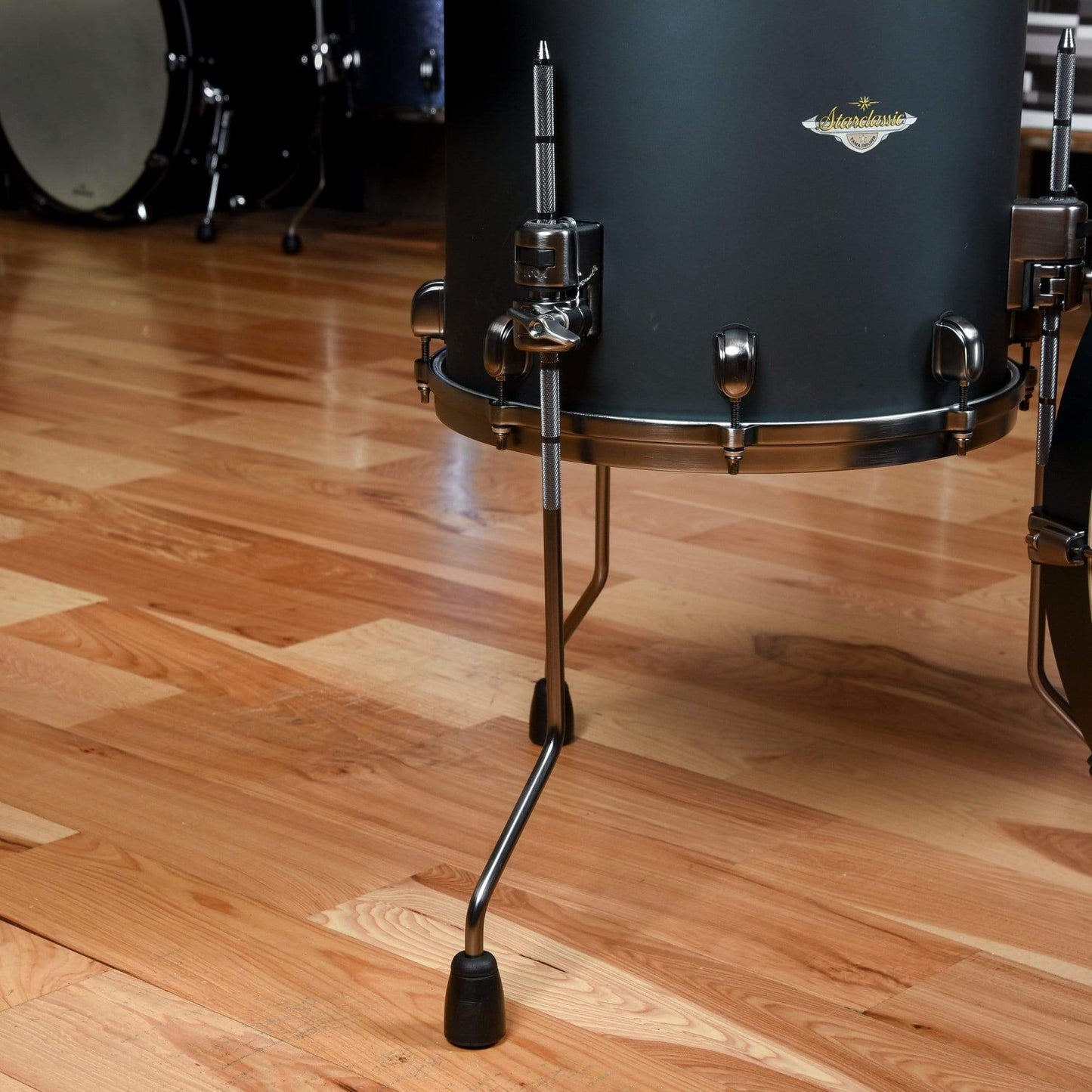 Tama Starclassic 12/14/20 3pc. Maple Drum Kit Flat Deep Green Metallic w/Smoked Black Nickel Hardware Drums and Percussion / Acoustic Drums / Full Acoustic Kits