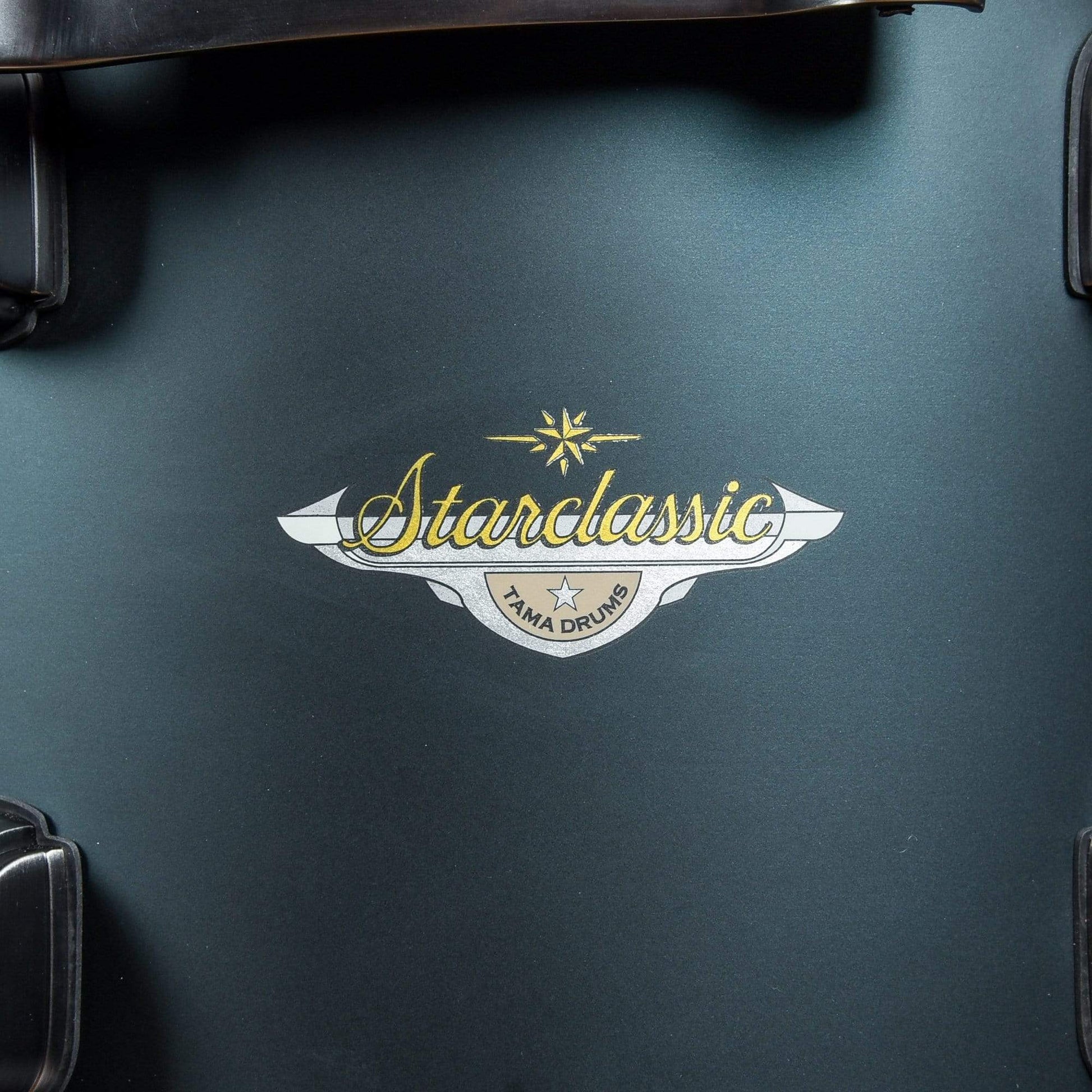 Tama Starclassic 12/14/20 3pc. Maple Drum Kit Flat Deep Green Metallic w/Smoked Black Nickel Hardware Drums and Percussion / Acoustic Drums / Full Acoustic Kits