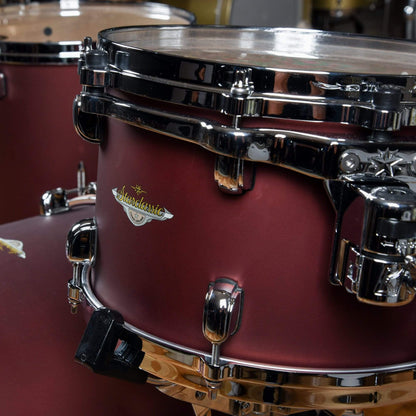 Tama Starclassic 12/16/22 3pc. Maple Drum Kit Flat Burgundy Metallic Drums and Percussion / Acoustic Drums / Full Acoustic Kits