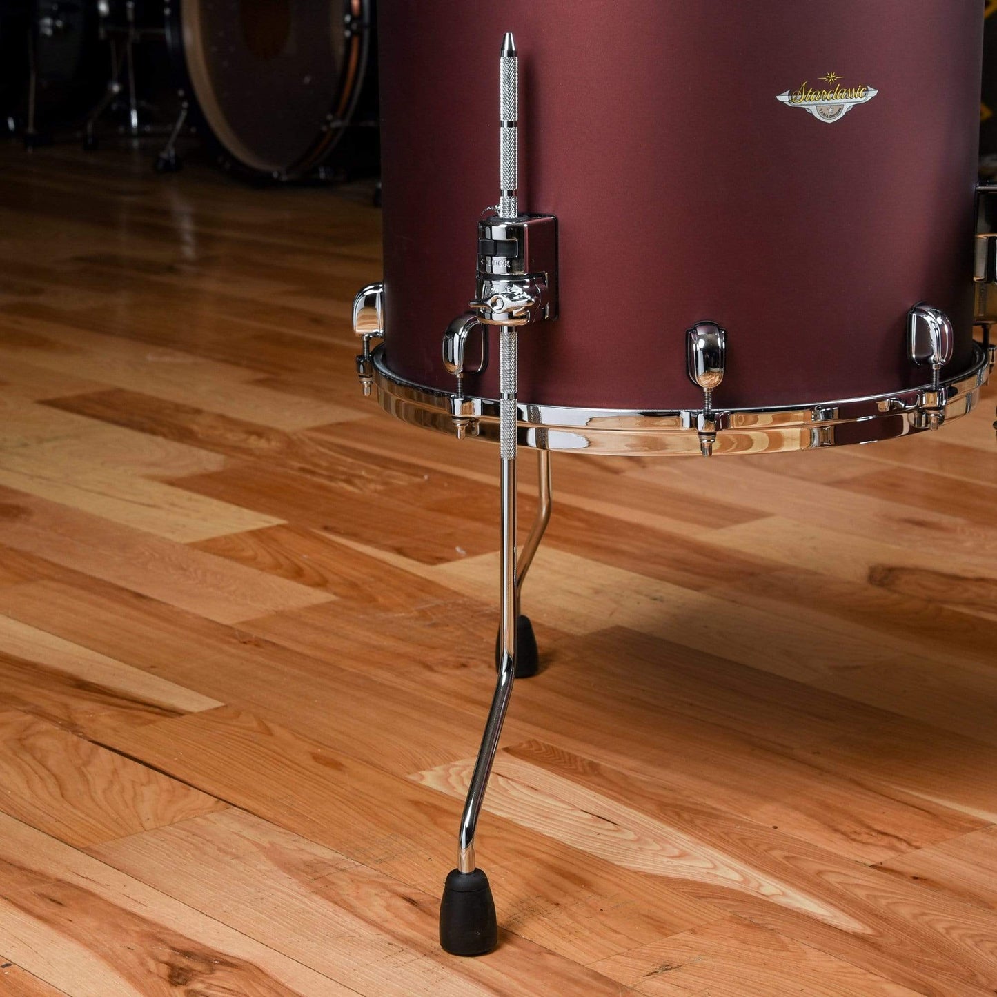 Tama Starclassic 12/16/22 3pc. Maple Drum Kit Flat Burgundy Metallic Drums and Percussion / Acoustic Drums / Full Acoustic Kits